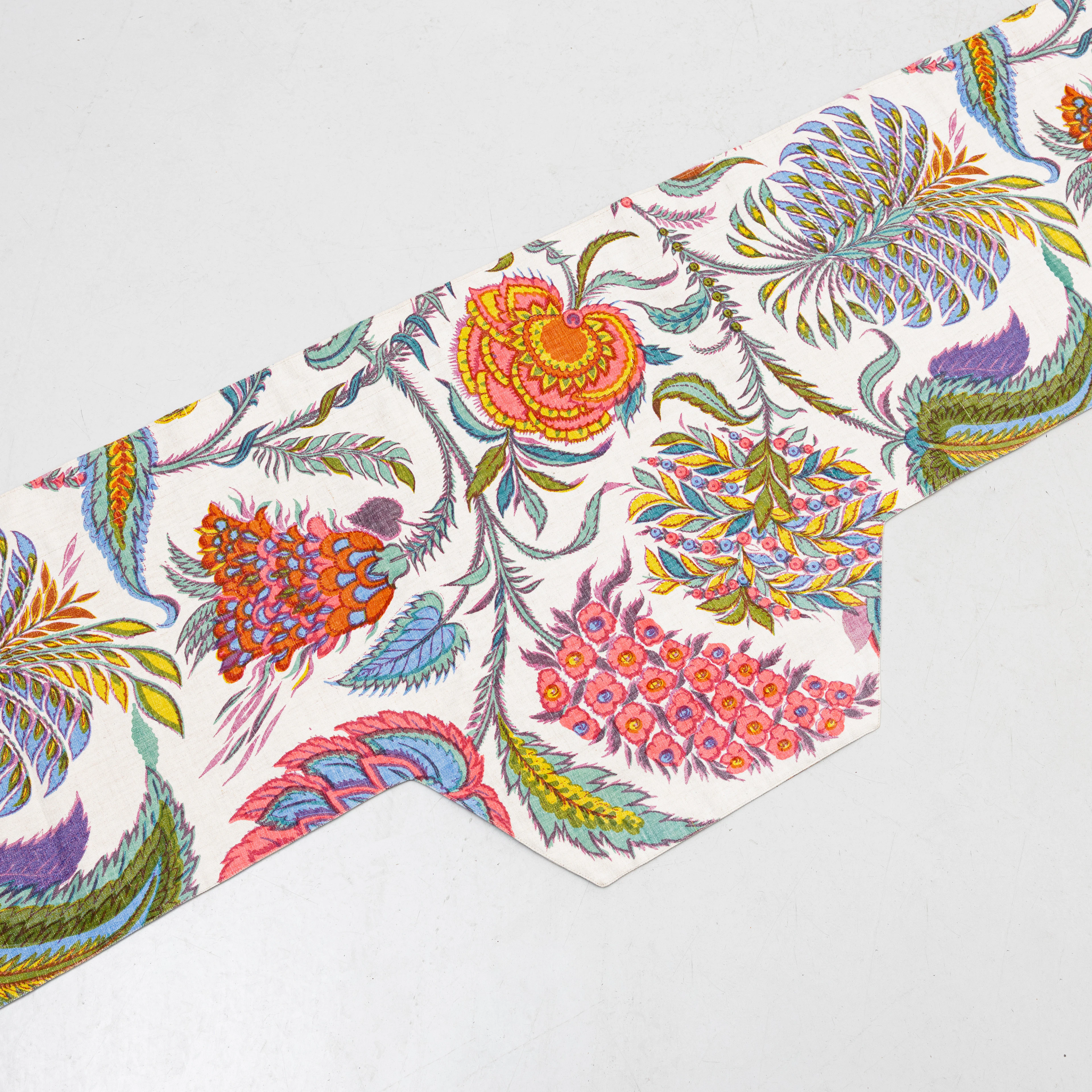 GARDINKAPPA, floral textil.