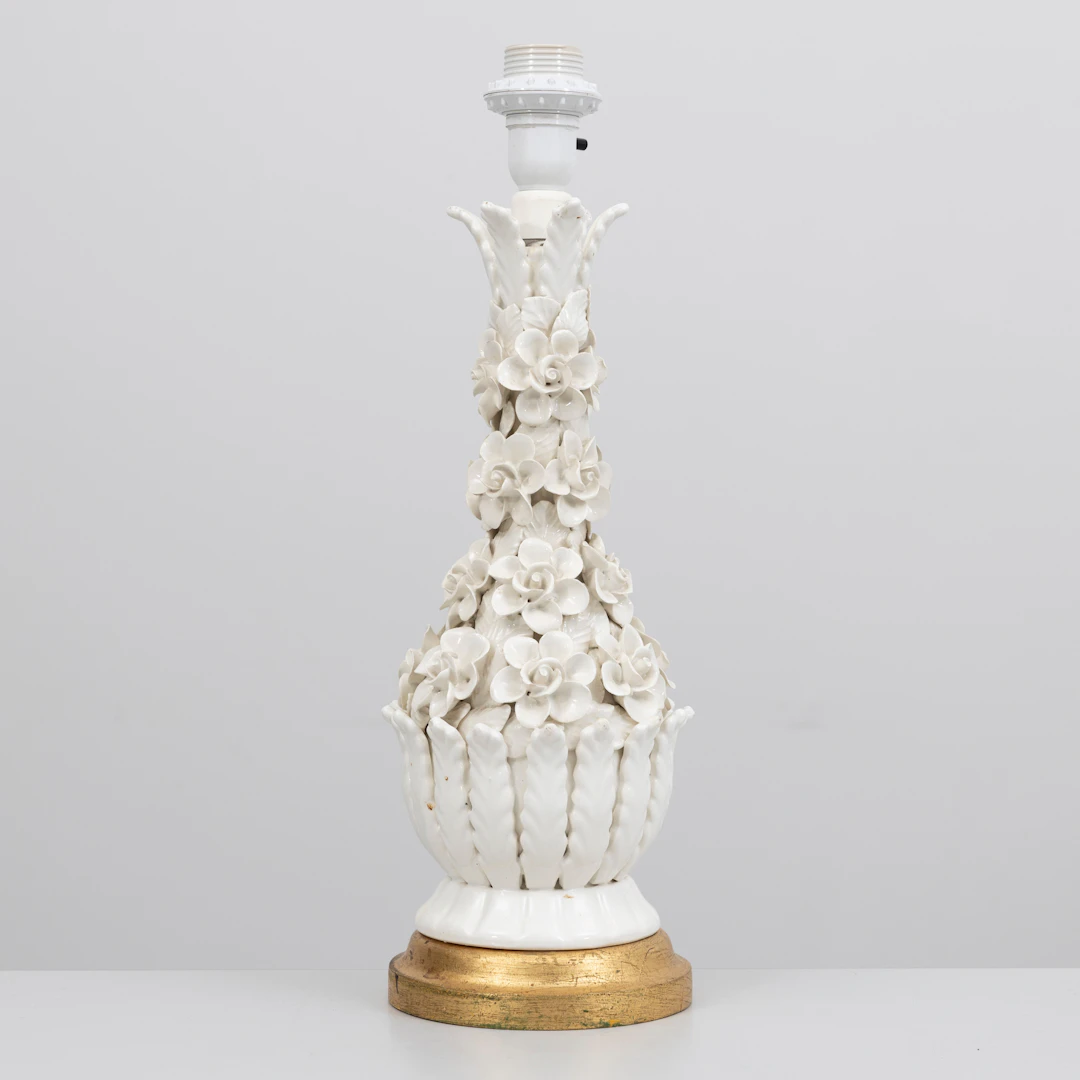 BORDSLAMPA, porslin, "Taurus", Spanien, 1980-tal.
