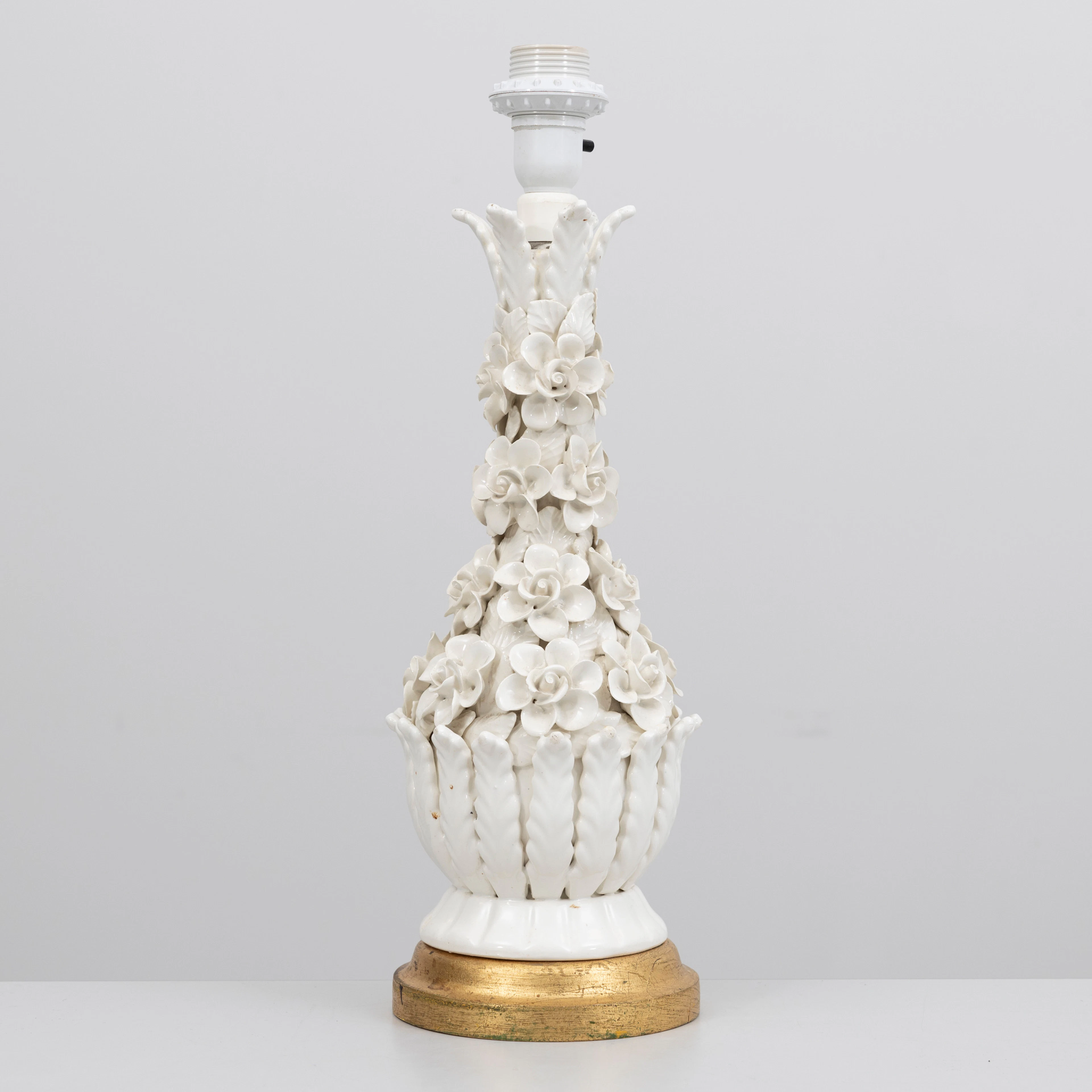 BORDSLAMPA, porslin, "Taurus", Spanien, 1980-tal.