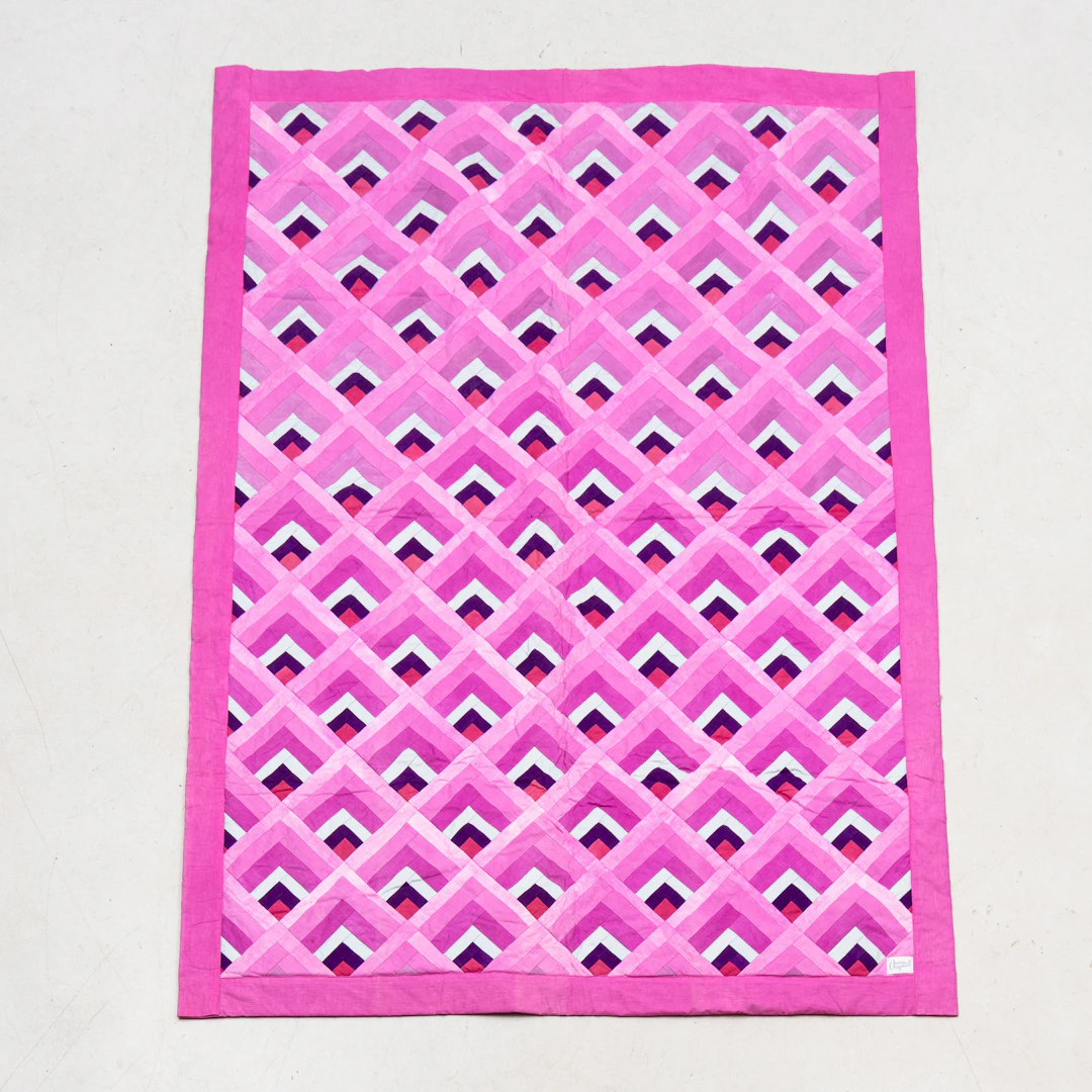 GUNNEL CARLSSON. Väggtäcke, batik,bomull, .märkt Gunnel Carlsson Original