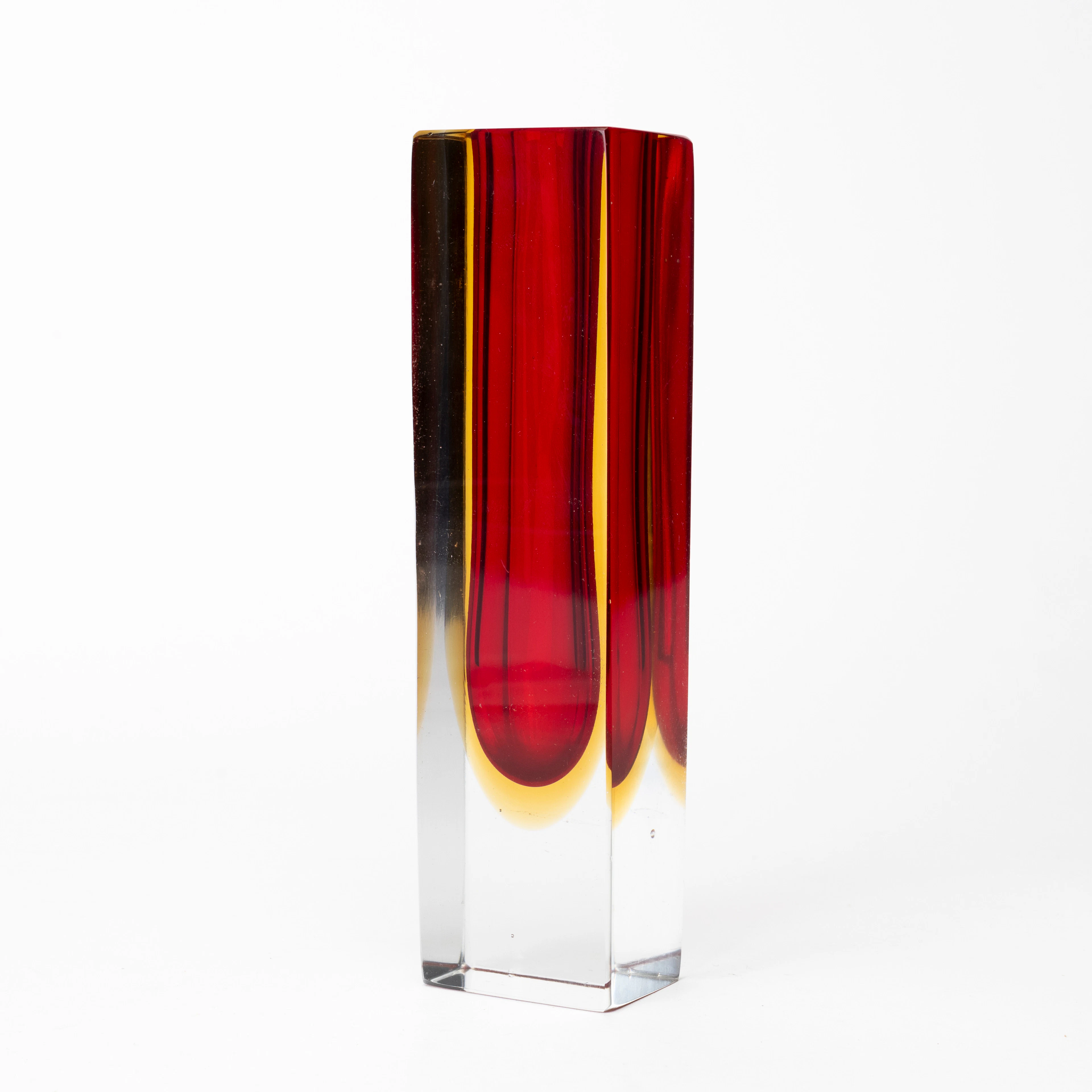 FLAVIO POLI. TILLSKRIVEN. Vas, glas, sommerso, för Seguso Vetri d’Arte
