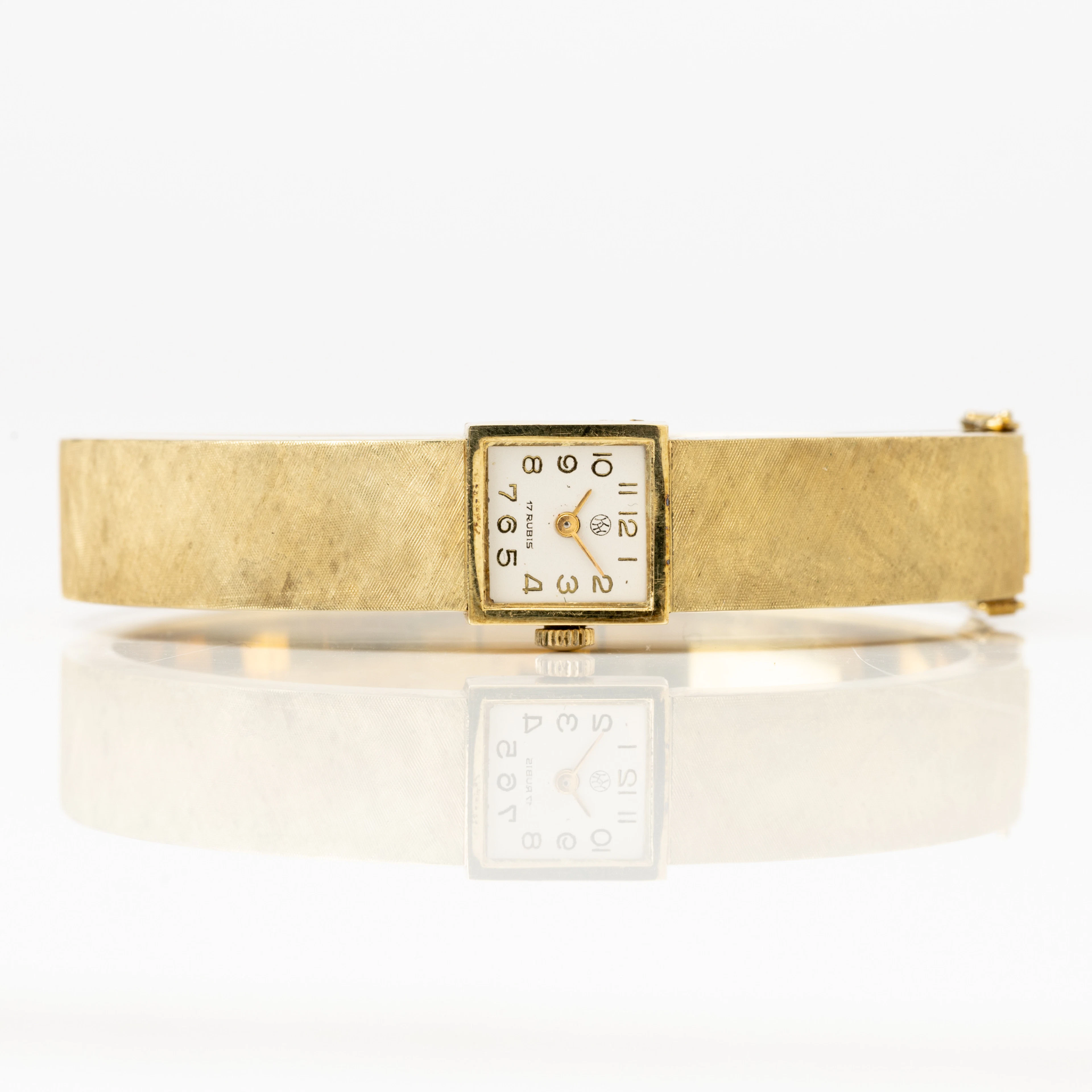 SMYCKESUR, manuell, 14K guld, omkring 1900-talets mitt.