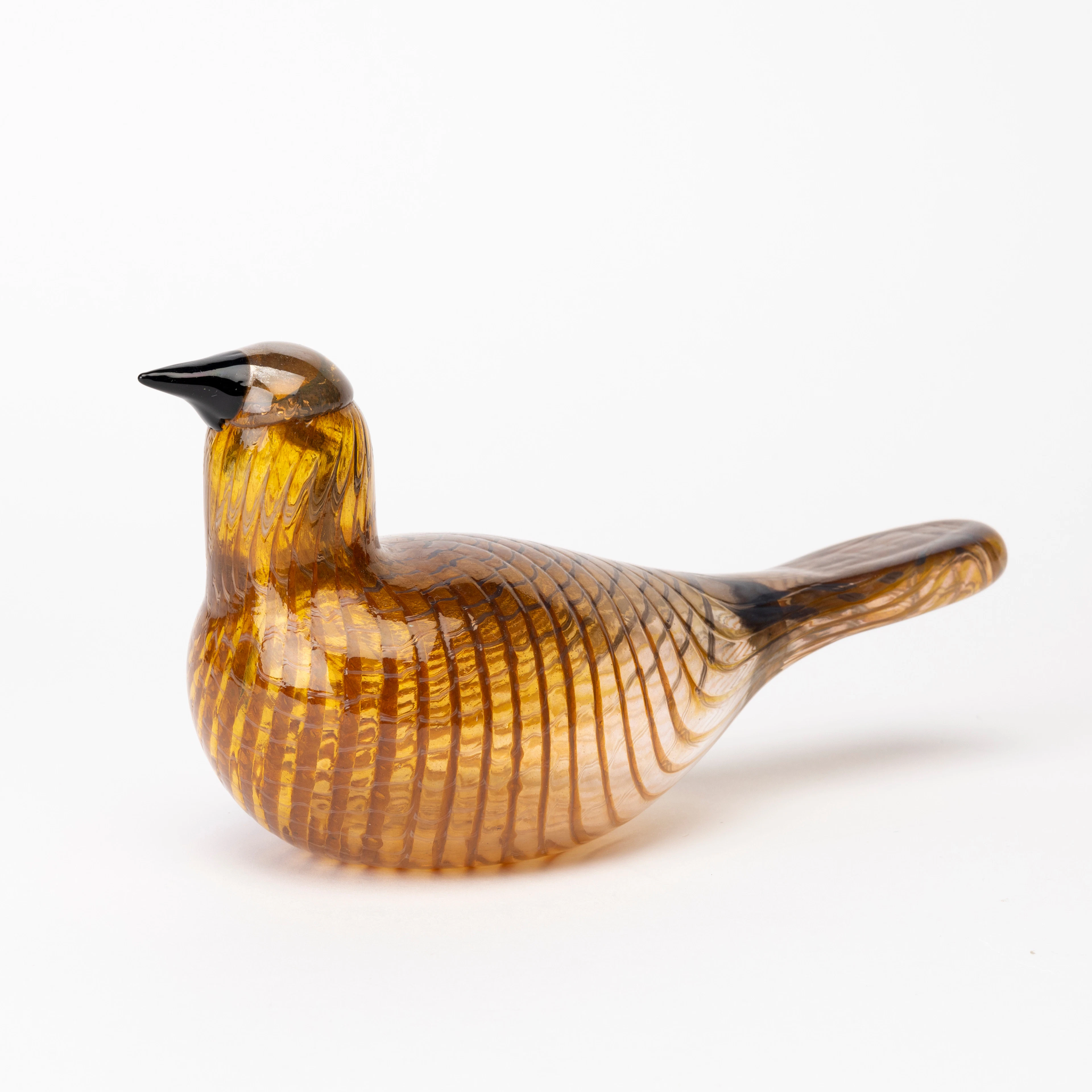 OIVA TOIKKA. Fågel, "Karelsk gyllene gök", Iittala, Finland, signerad.