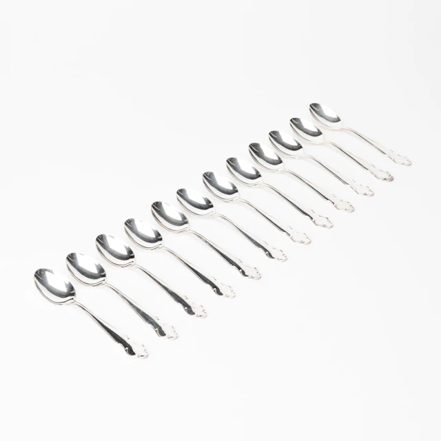 TESKEDAR 12 st, silver, "Disa" MGAB, 1961-64.