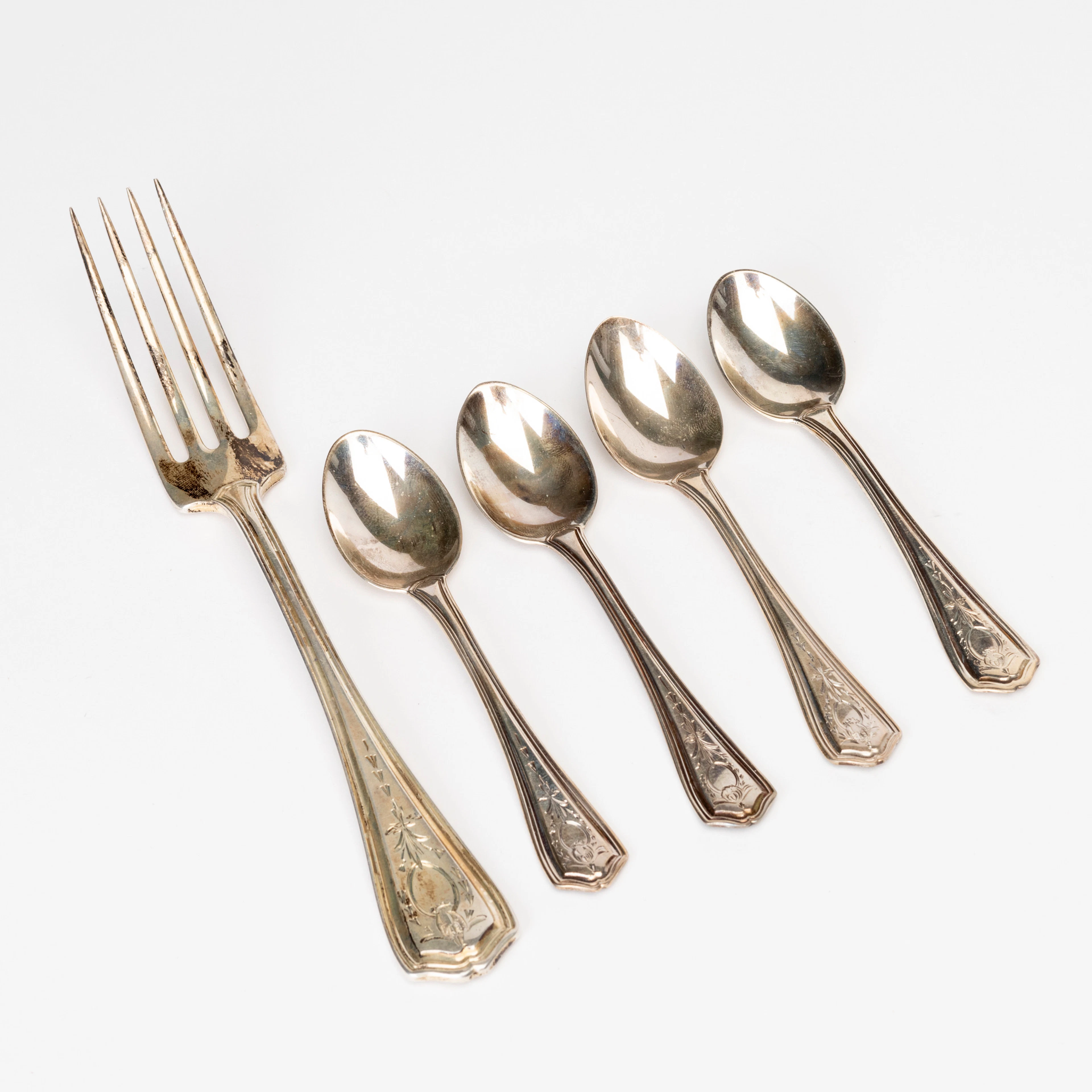 BESTICK, 5 delar, silver, Birks sterling.