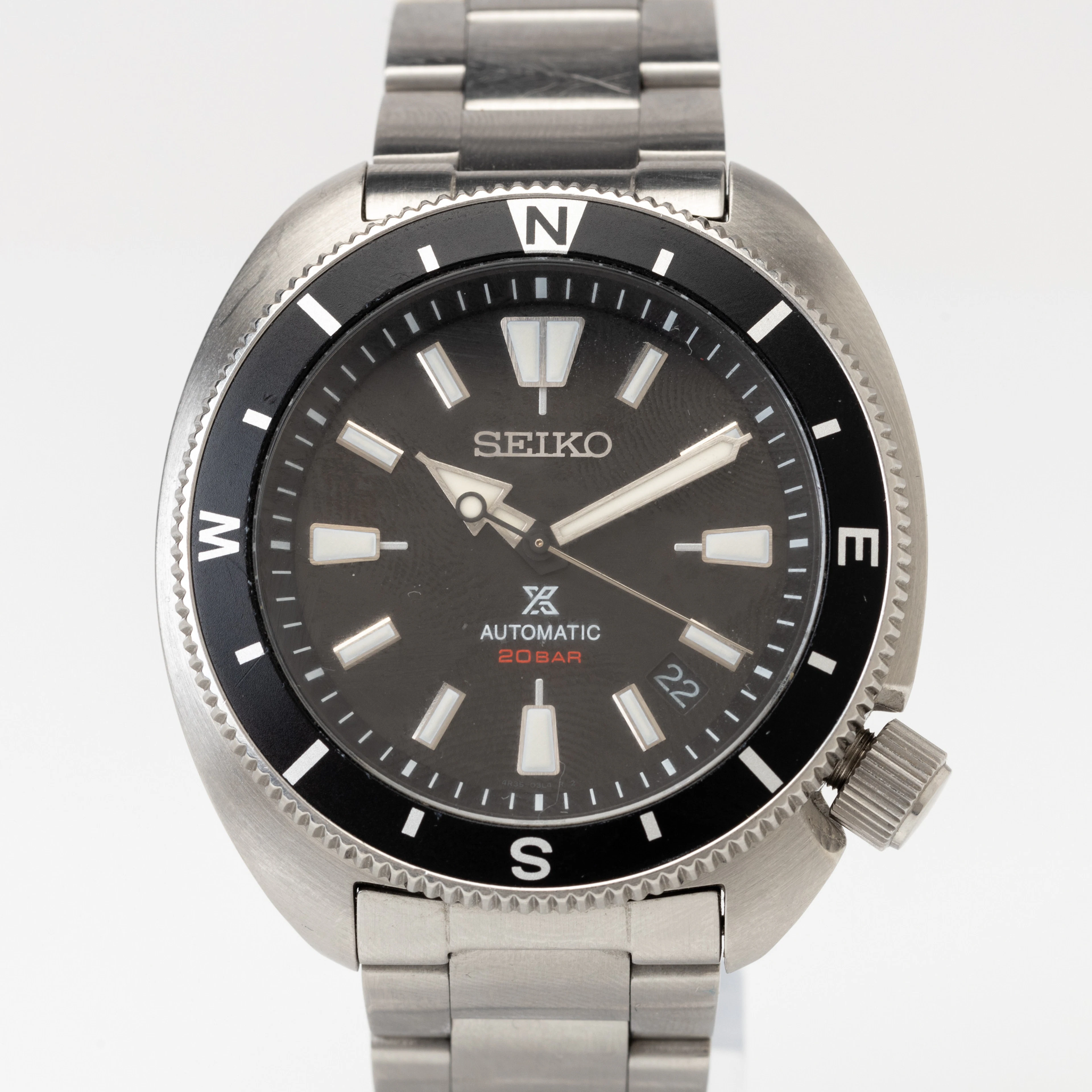SEIKO, Prospex (20Bar), "Land Tortoise", armbandsur, automatisk, cal.
