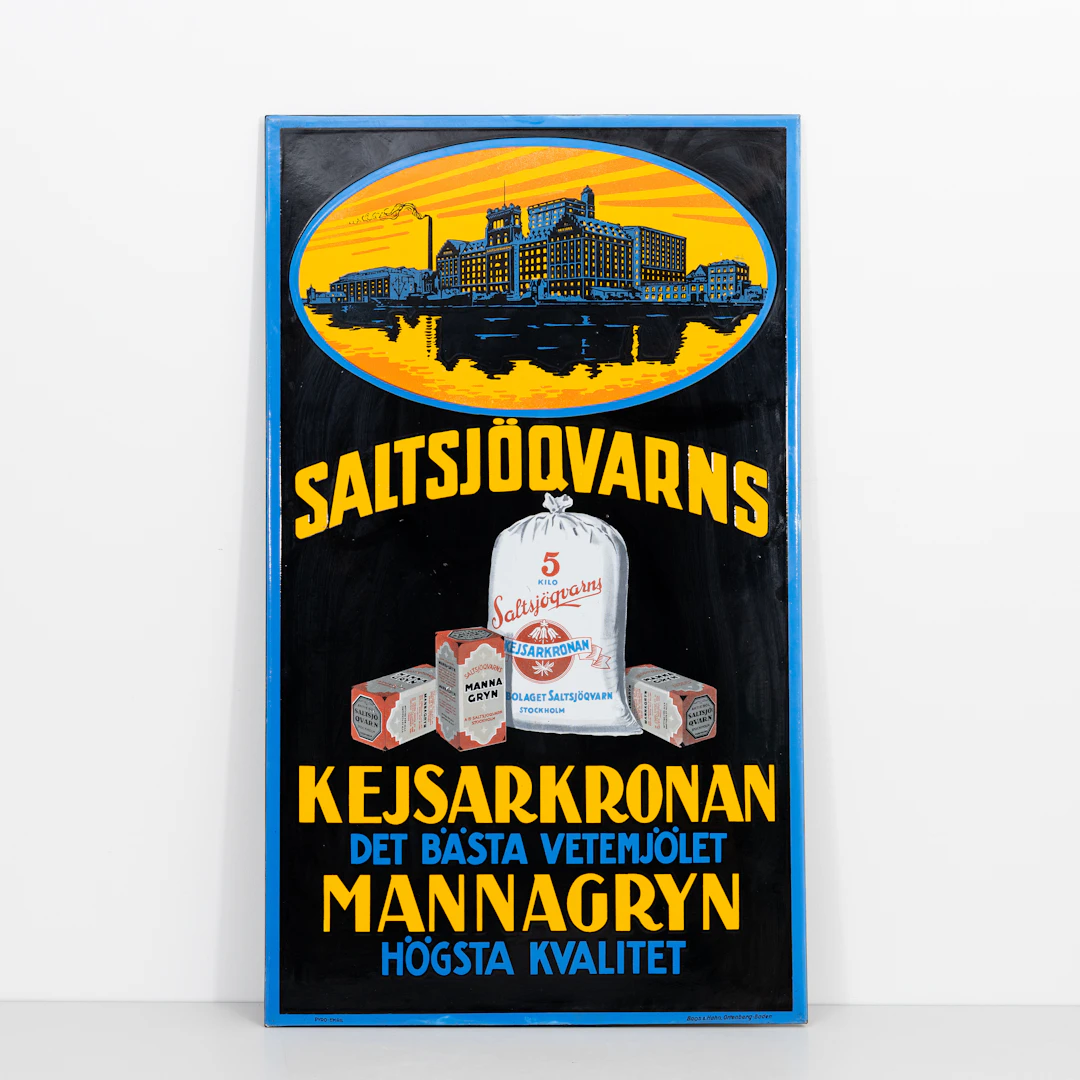 EMALJSKYLT, Saltsjöqvarns, Kejsarkronan, Boos & Hahn, Ortenberg-Baden