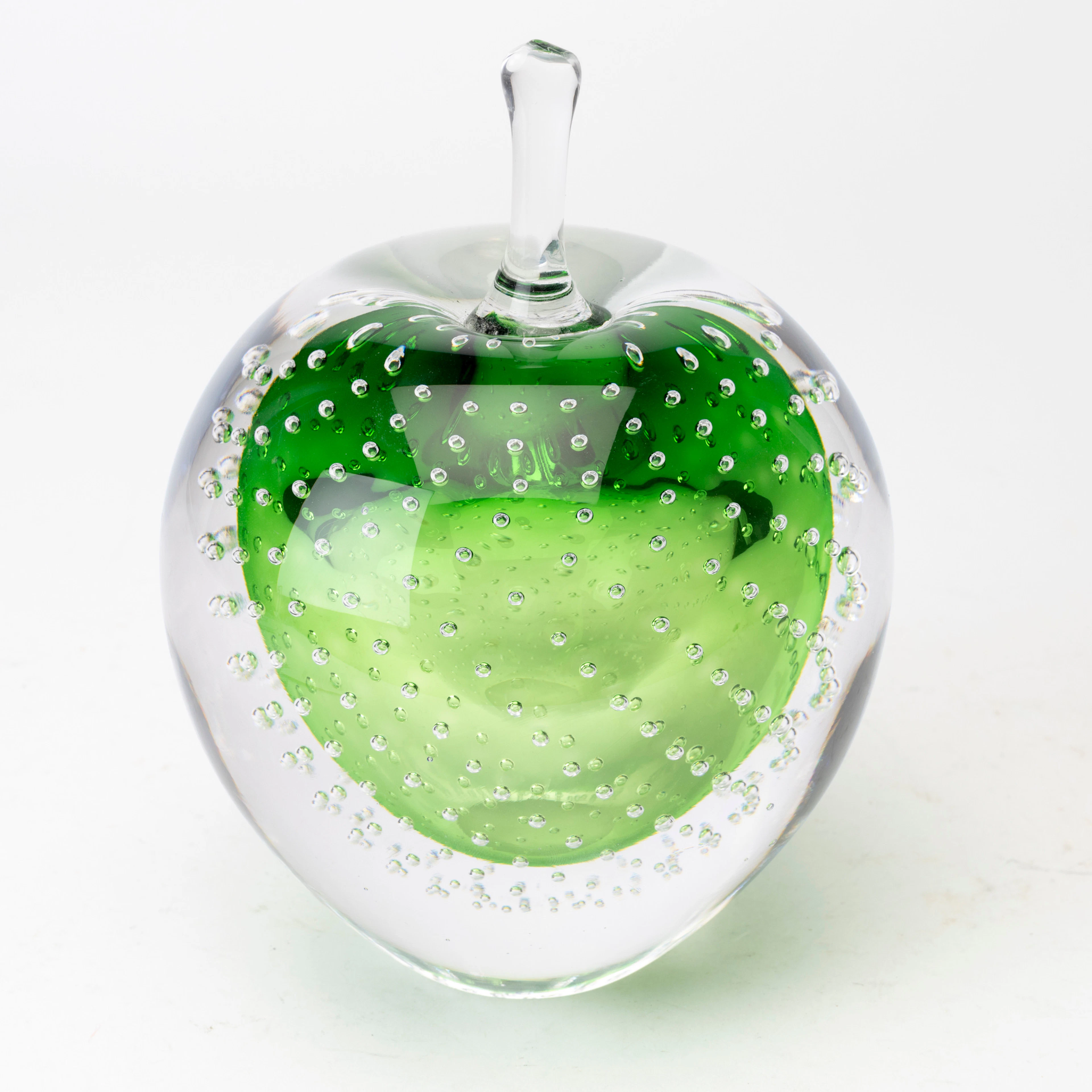 ROBERT OLDERGAARDEN. glasskulptur, "Adamsäpple", signerad och numerad