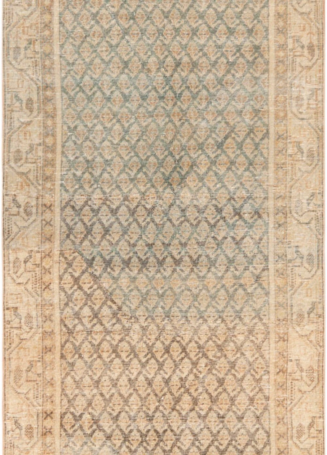 Antique Persian Malayer Runner circa 1920's - 12 ft 1 in x 3 ft 3