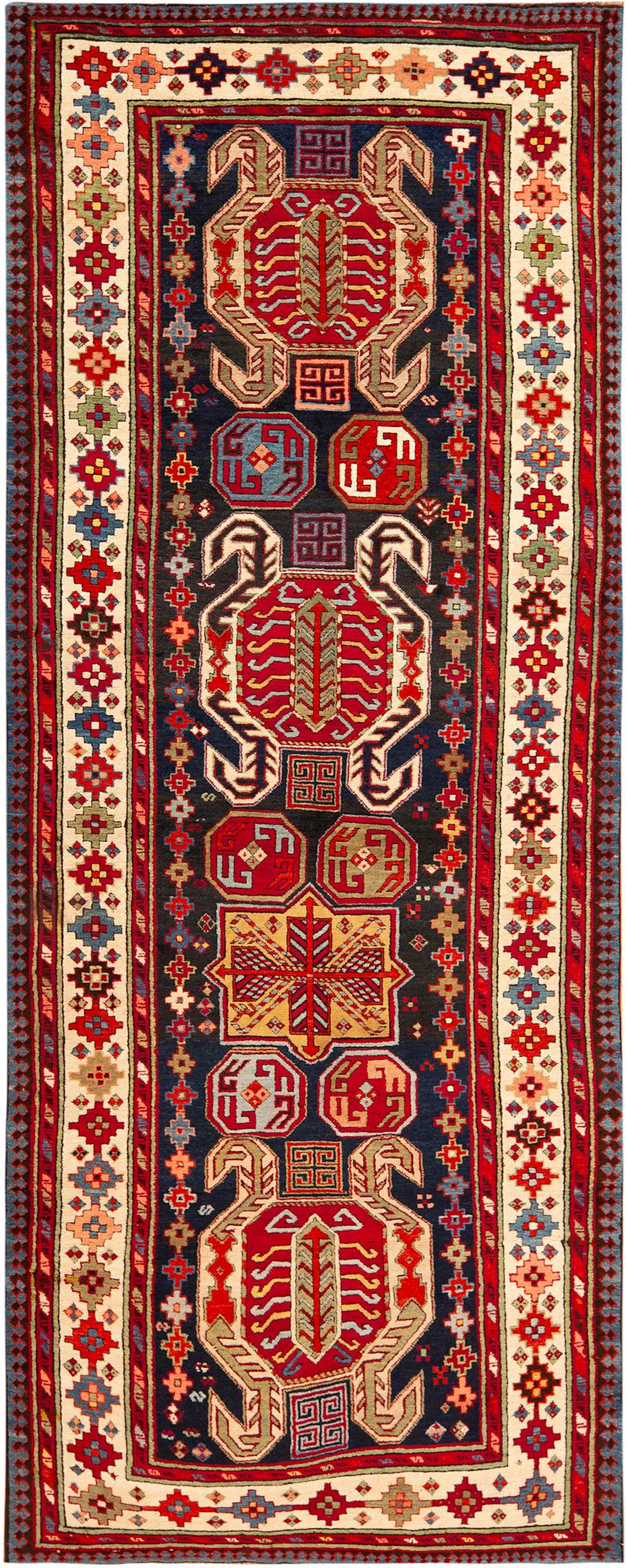Antique Talish Gallery Rug, Southeast Caucasus, late 19th century