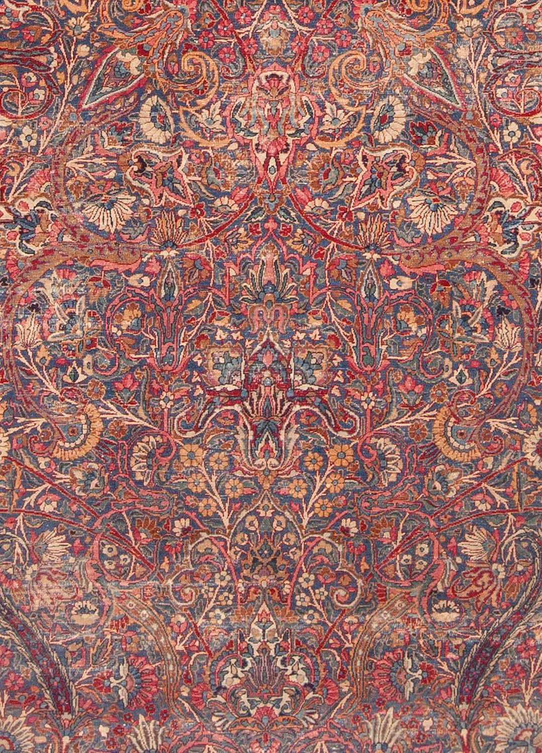 No reserve- Large Antique Persian Kerman Rug - Circa 1900 - 15 ft