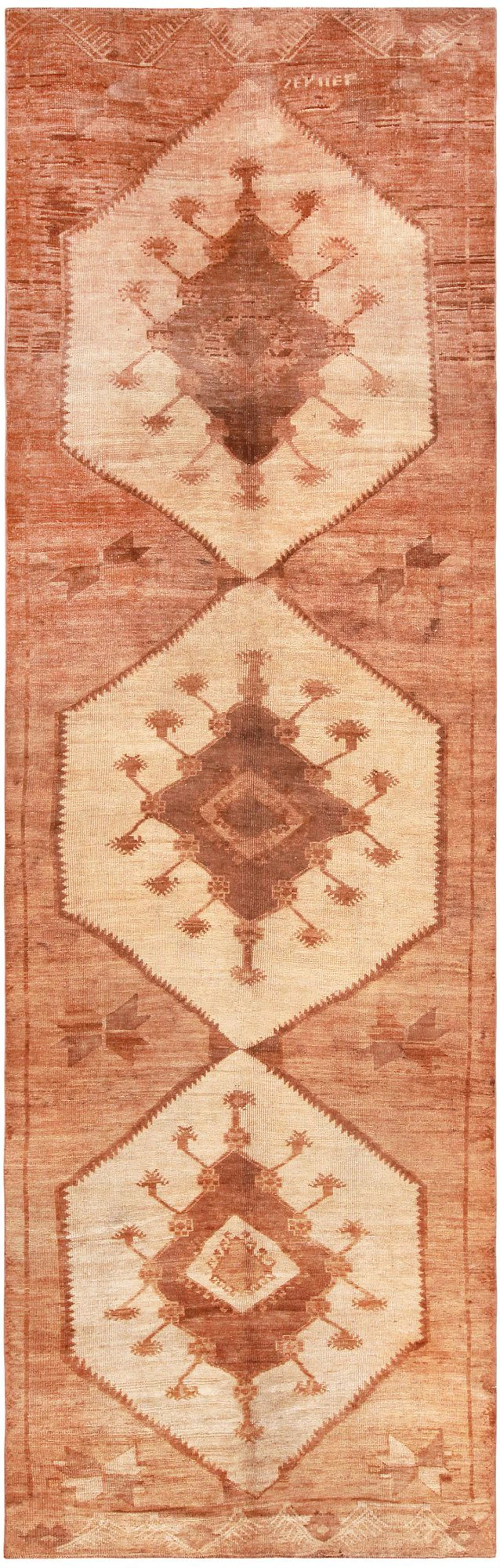 No Reserve - Extra-Long Vintage Kars Gallery Carpet, Eastern Turkey
