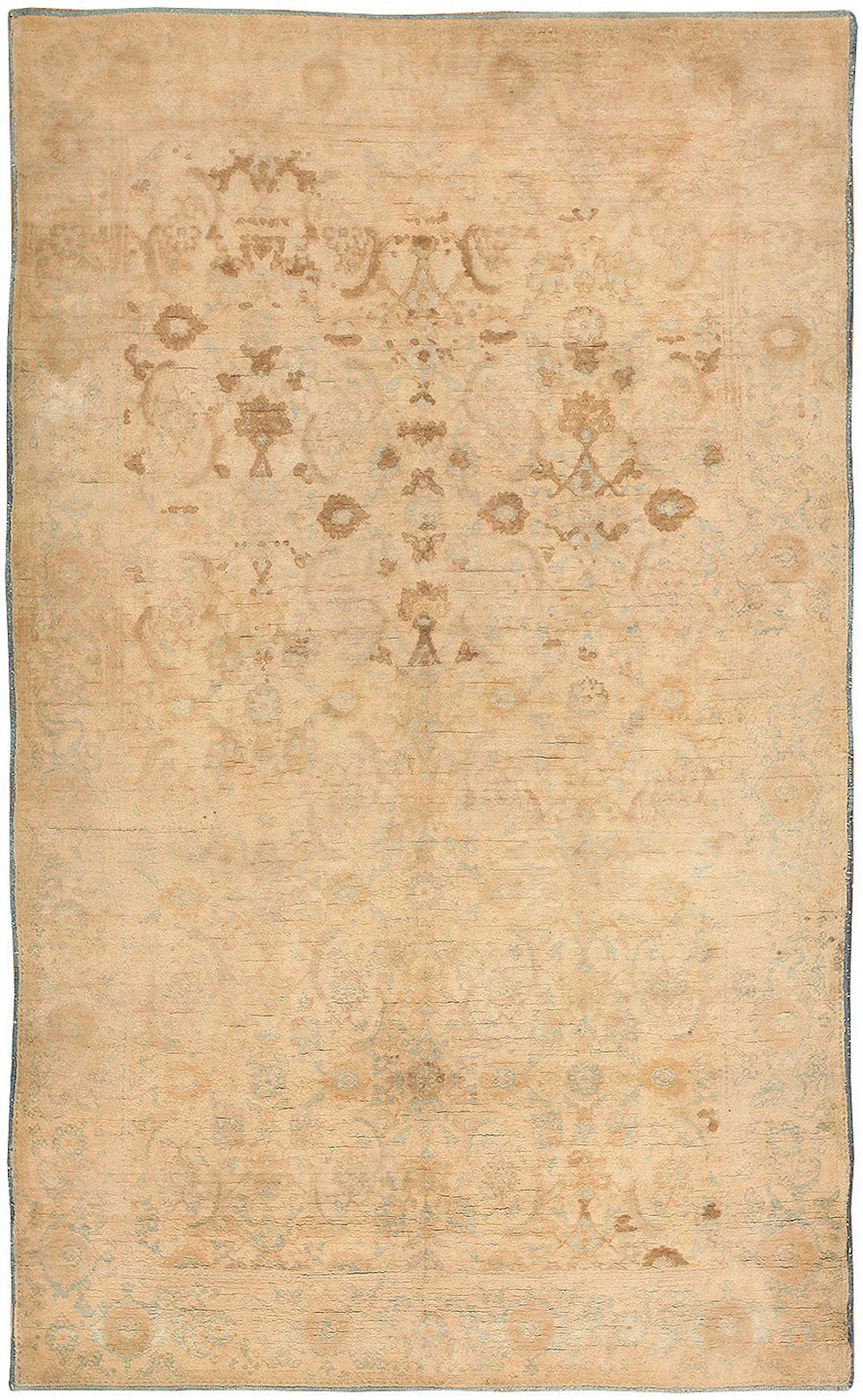 Antique Indian Cotton Agra Rug - 8 ft 6 in x 5 ft (2.59 m x 1.52 m)