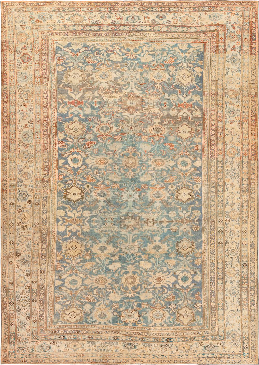 Antique Persian Sultanabad Rug 11 ft 7 in x 8 ft 1 in (3.53 m x 2.46 m)