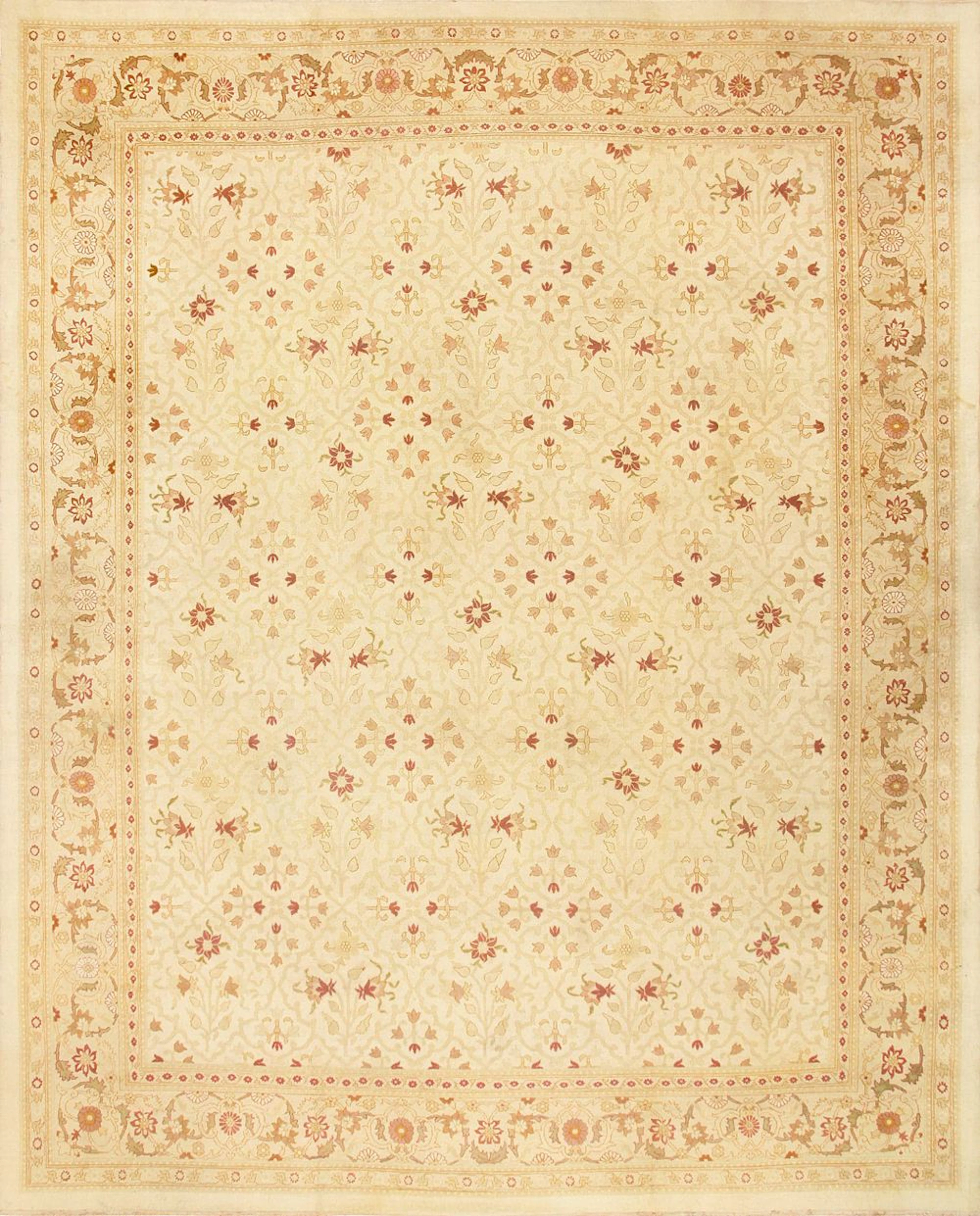 No Reserve - Large Decorative Amritsar Carpet, North India, circa