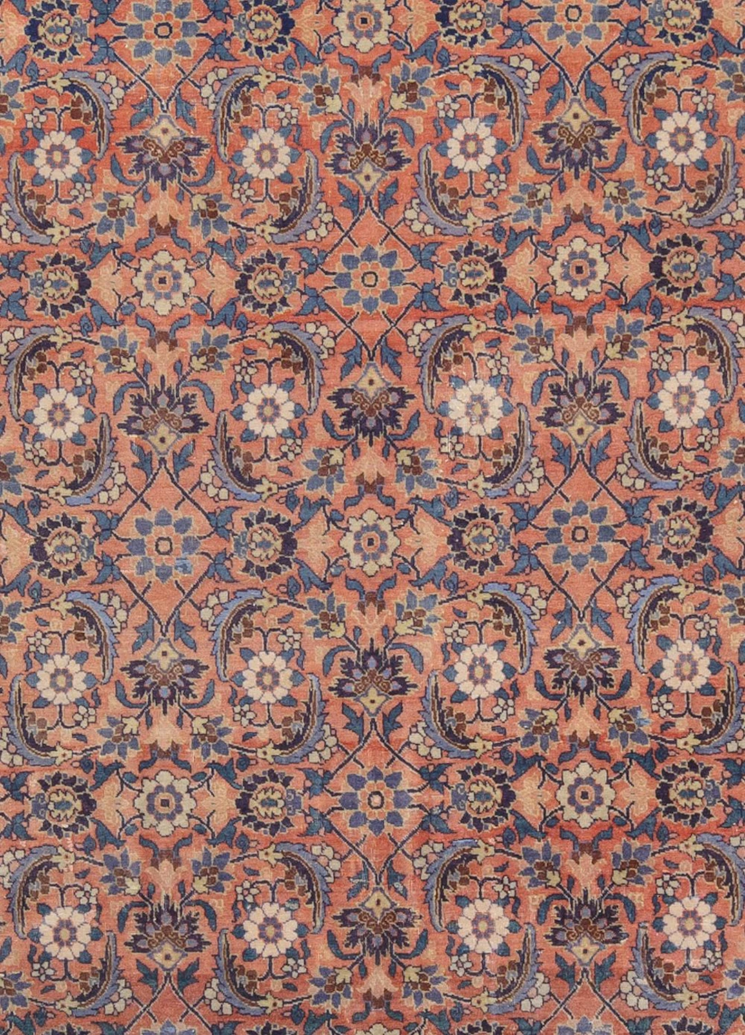 No Reserve - Large Antique Persian Tabriz Rug - 20 ft x 12 ft (6.09 m x 3.65 m)