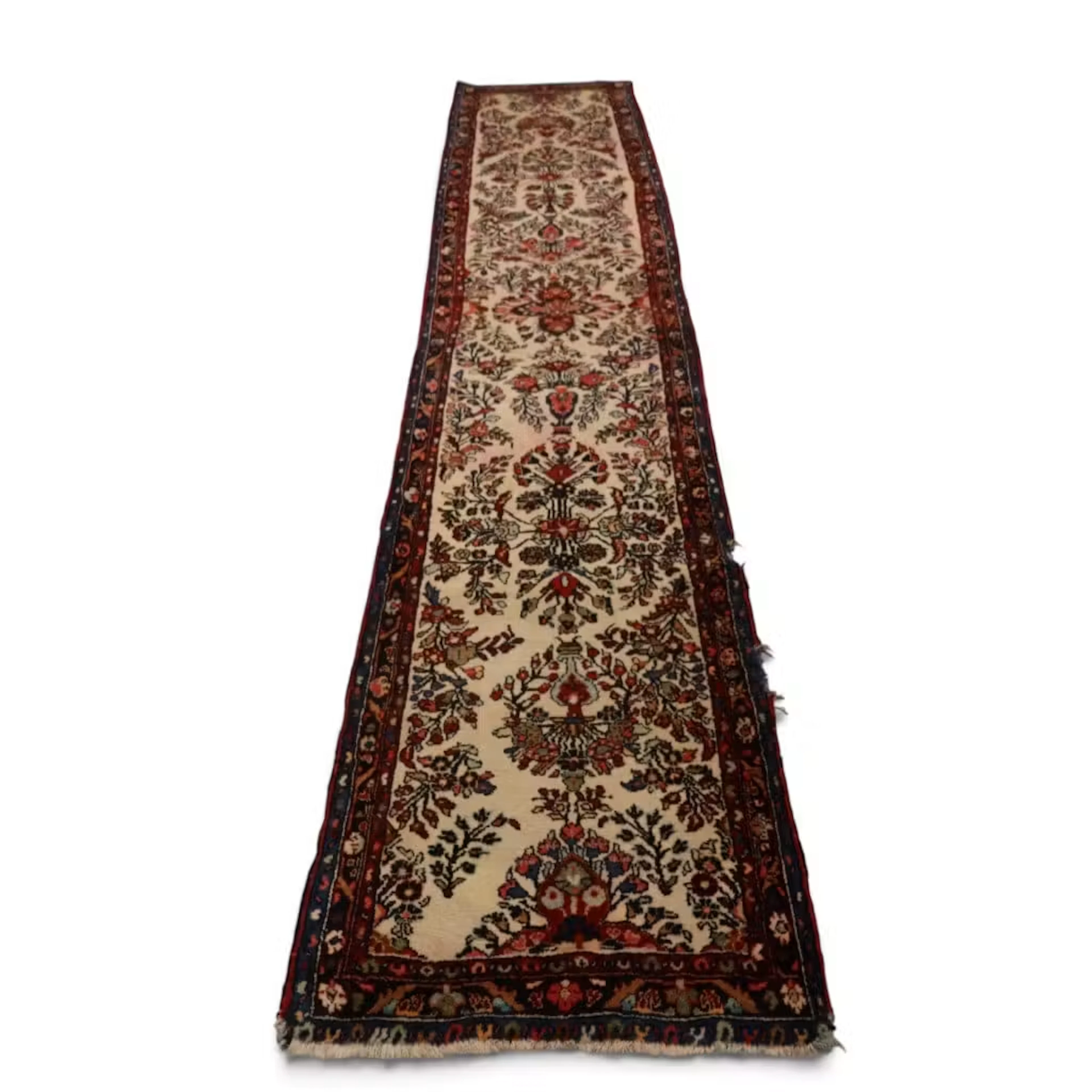 Lot 141: 14 ft. x 2 ft. 9 in. Sarouk/Mahal Type Runner