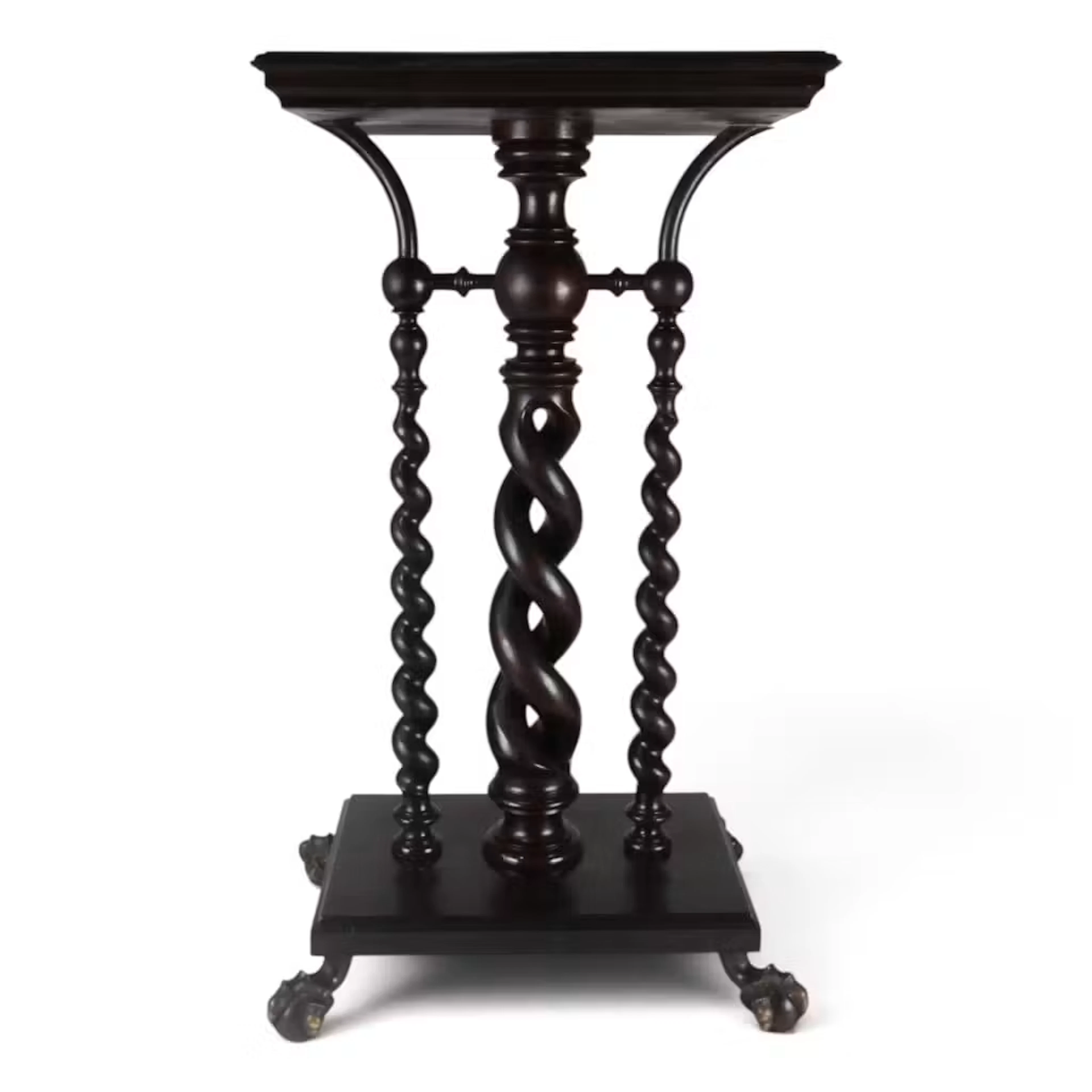 Lot 16: Victorian Barley-Twist Pedestal Stand