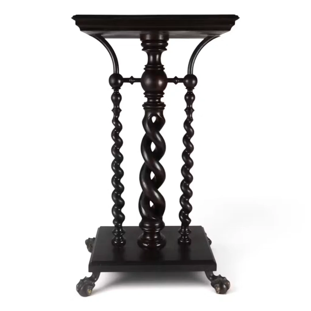 Lot 16: Victorian Barley-Twist Pedestal Stand