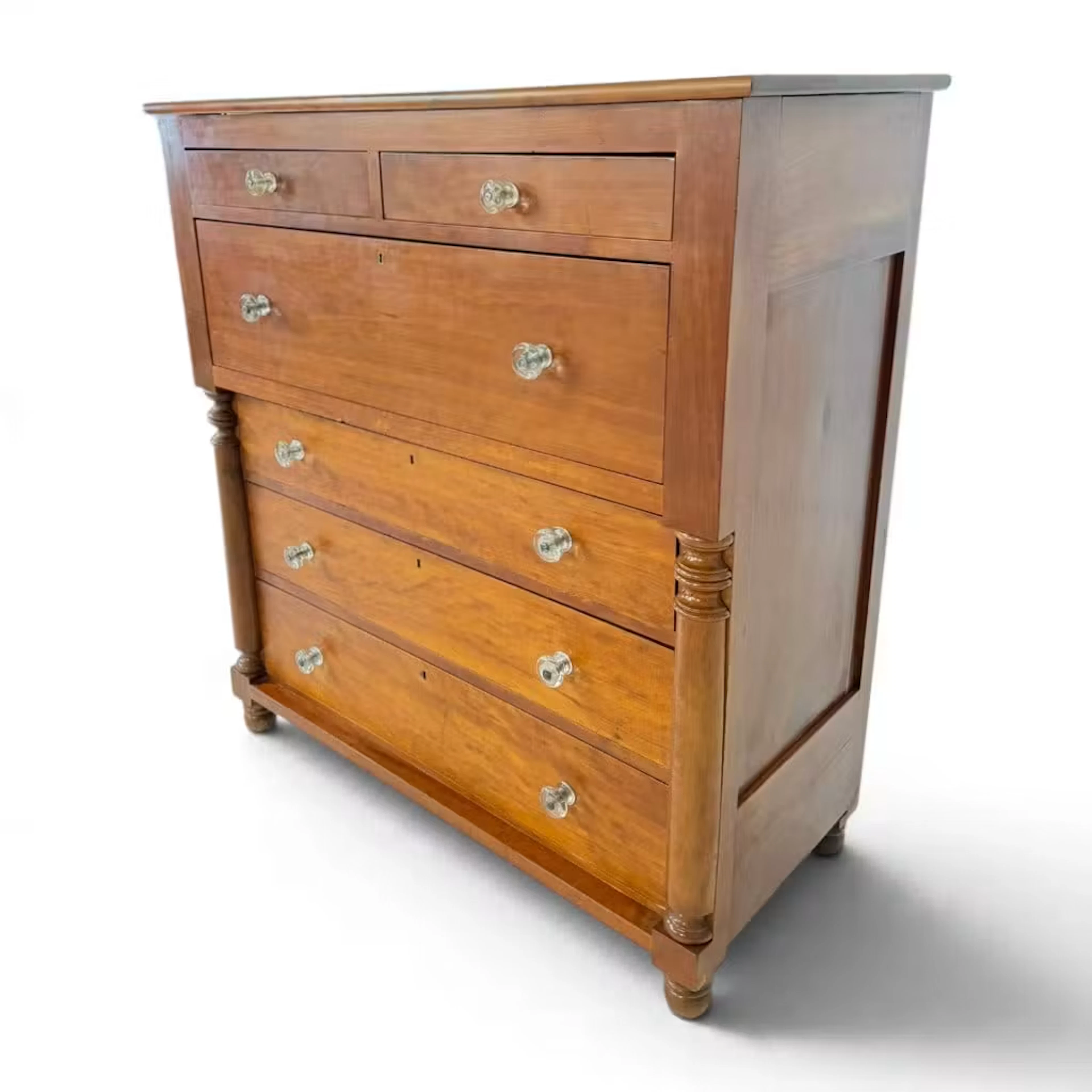 Lot 221: American Cherry Six-Drawer Chest
