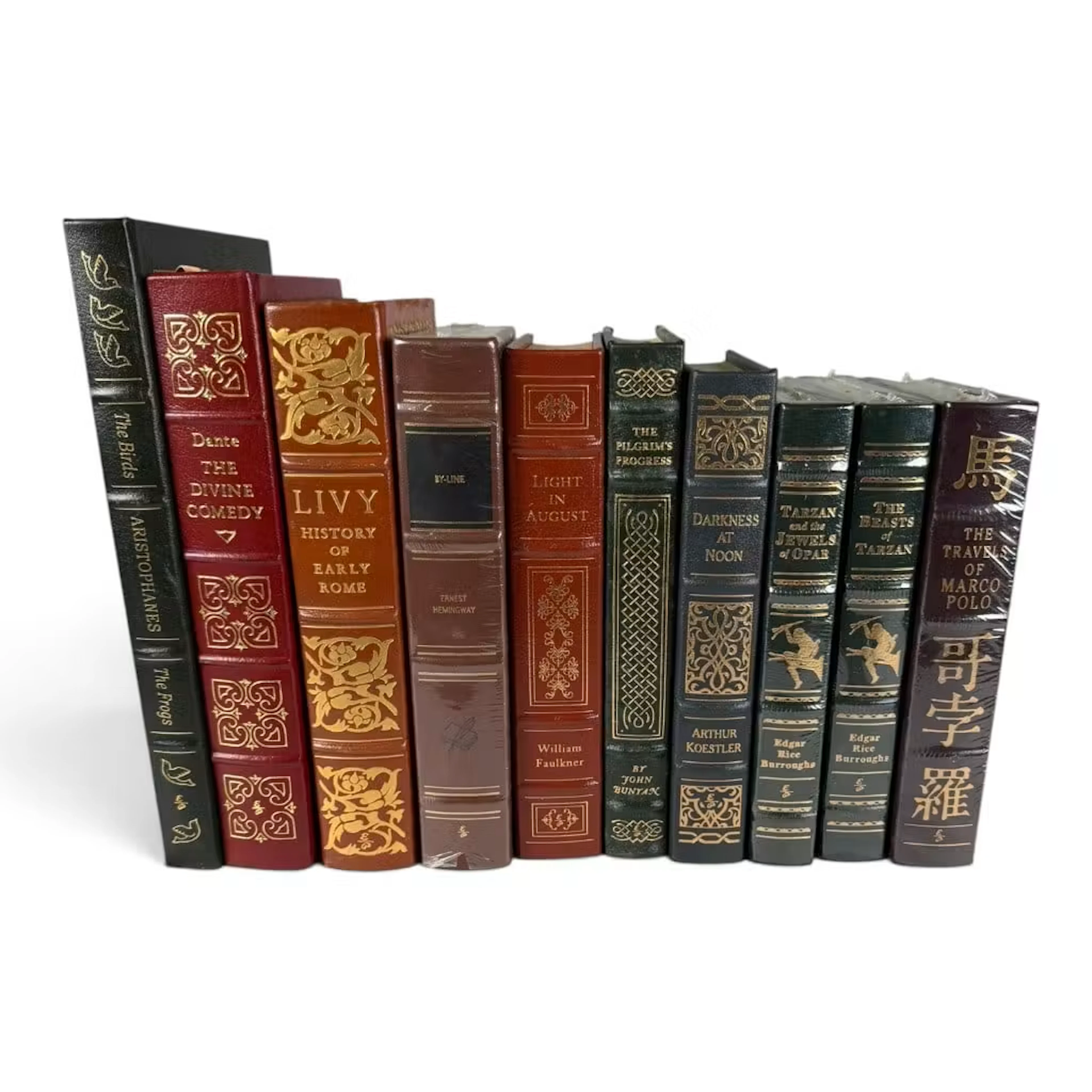 Lot 252: Ten Easton Press Leather-Bound Classics