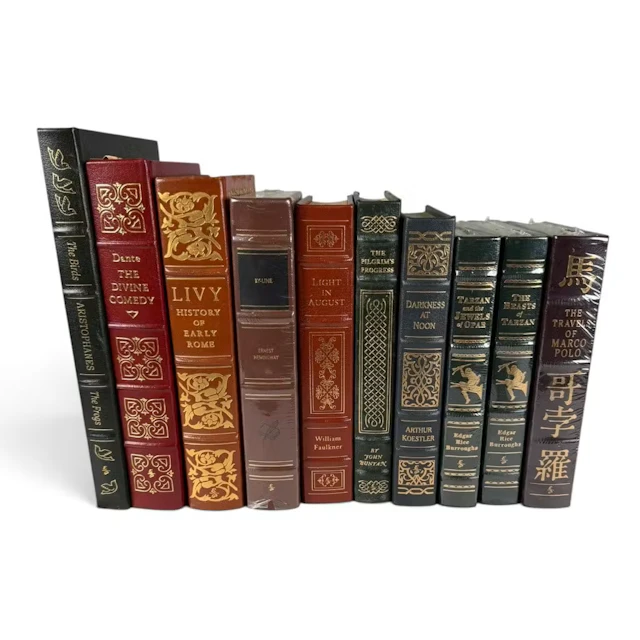 Lot 252: Ten Easton Press Leather-Bound Classics