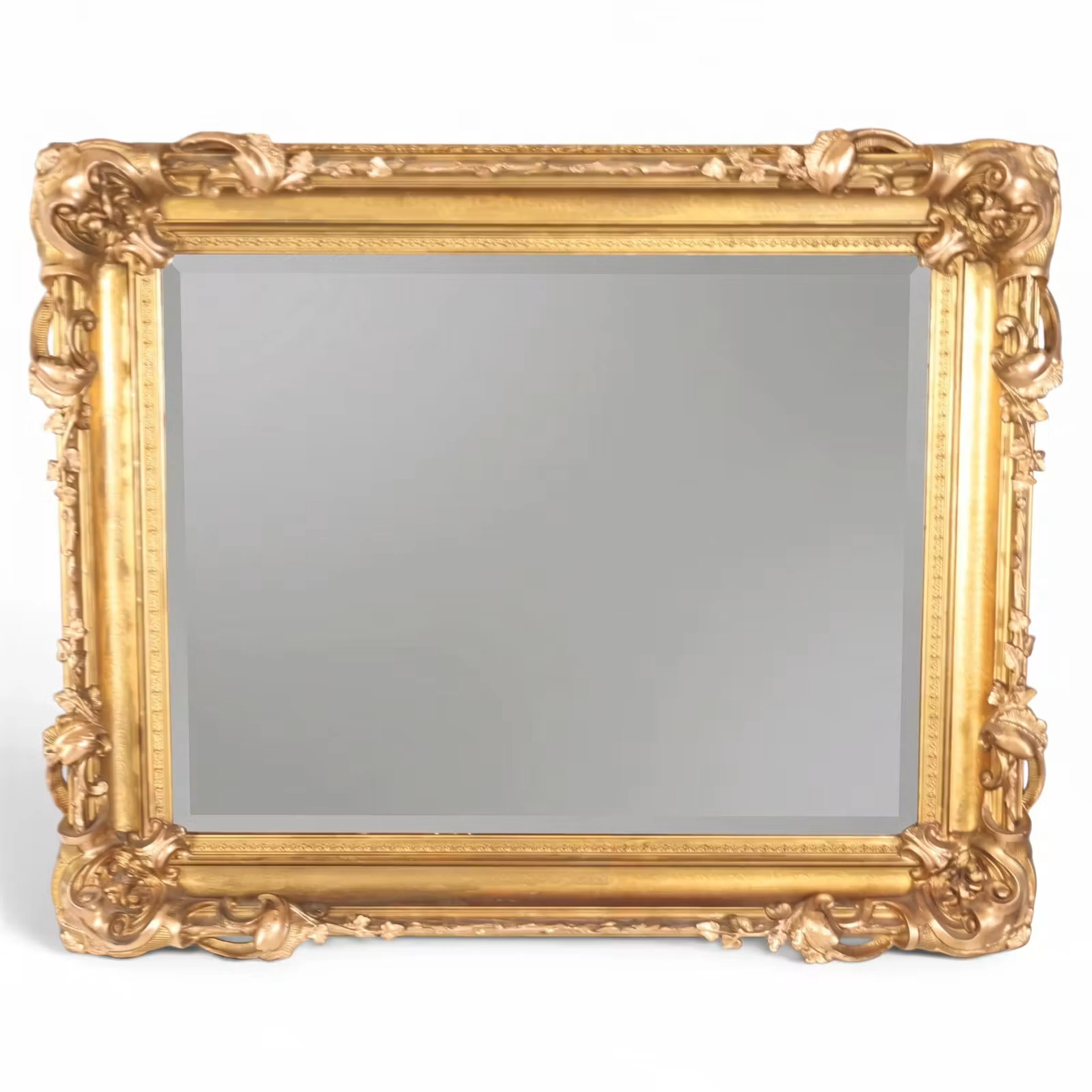 Lot 22: Large Rococo Revival Gilt Mirror