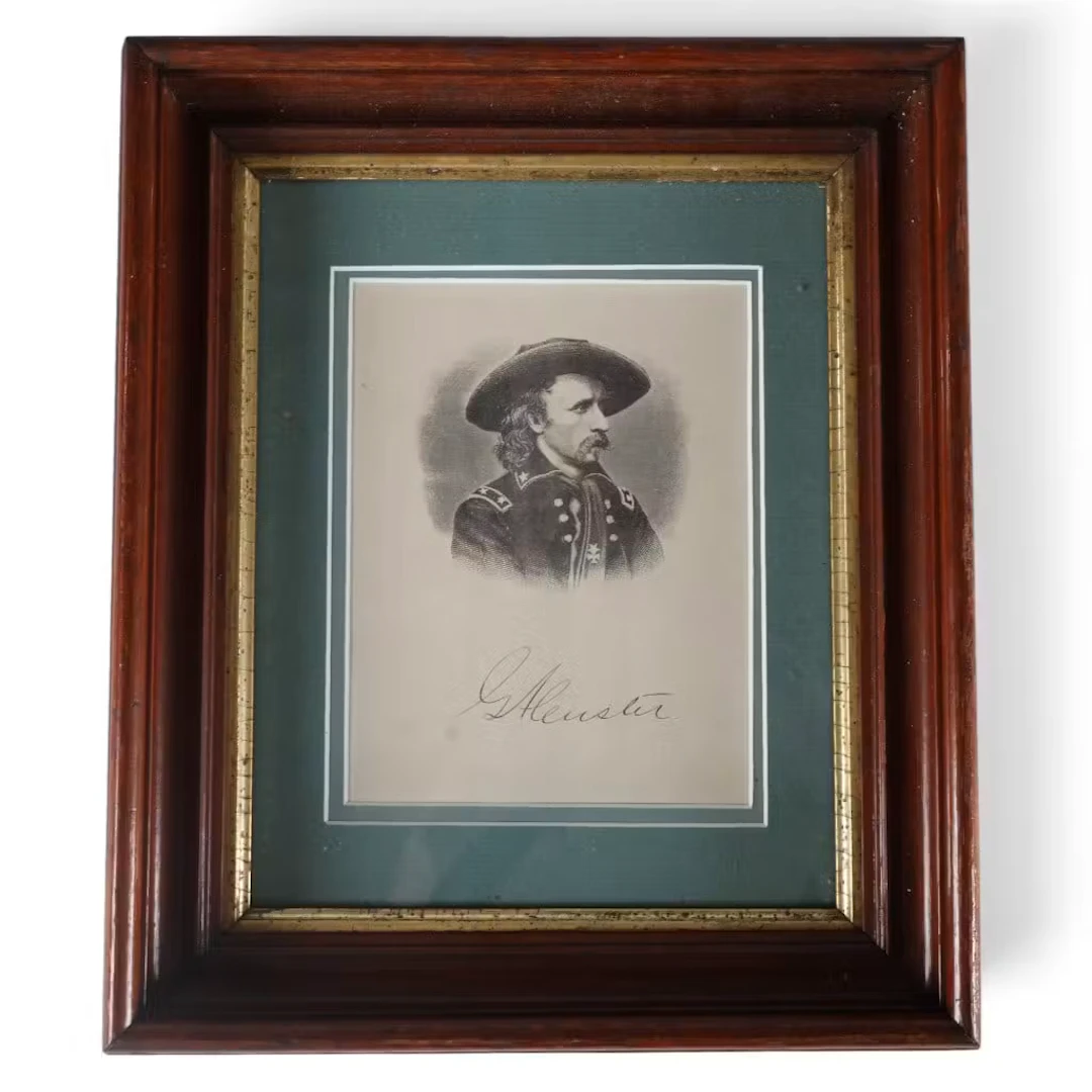 Lot 178: General George Armstrong Custer Print
