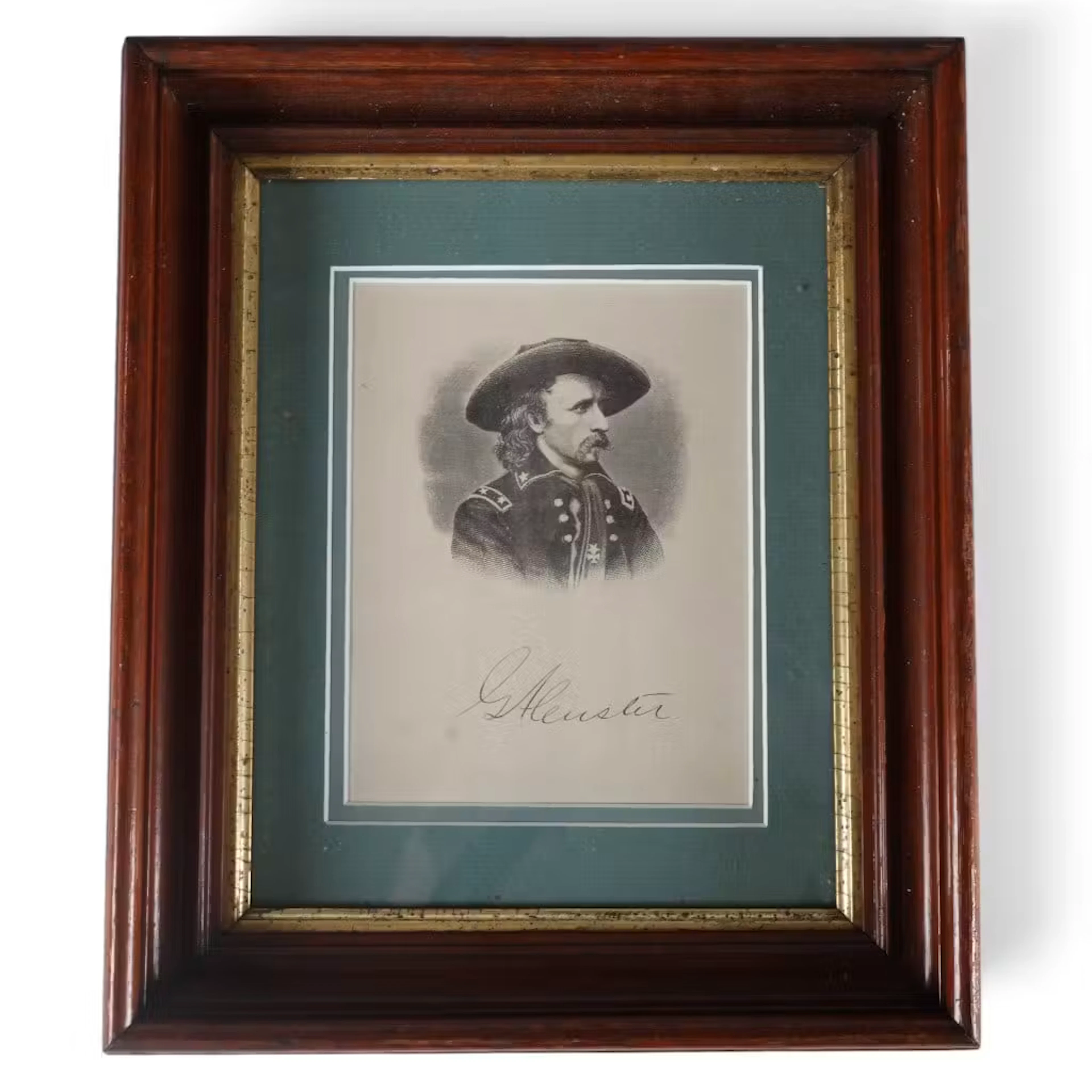 Lot 178: General George Armstrong Custer Print