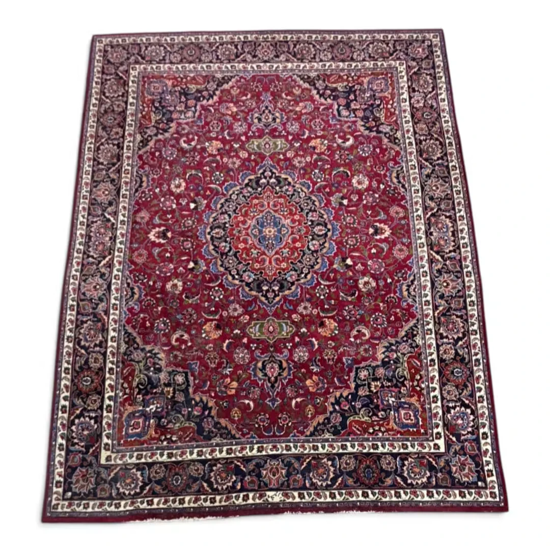 Lot 47: 13 ft. 4 in. x 10 ft. Tabriz-Type Carpet
