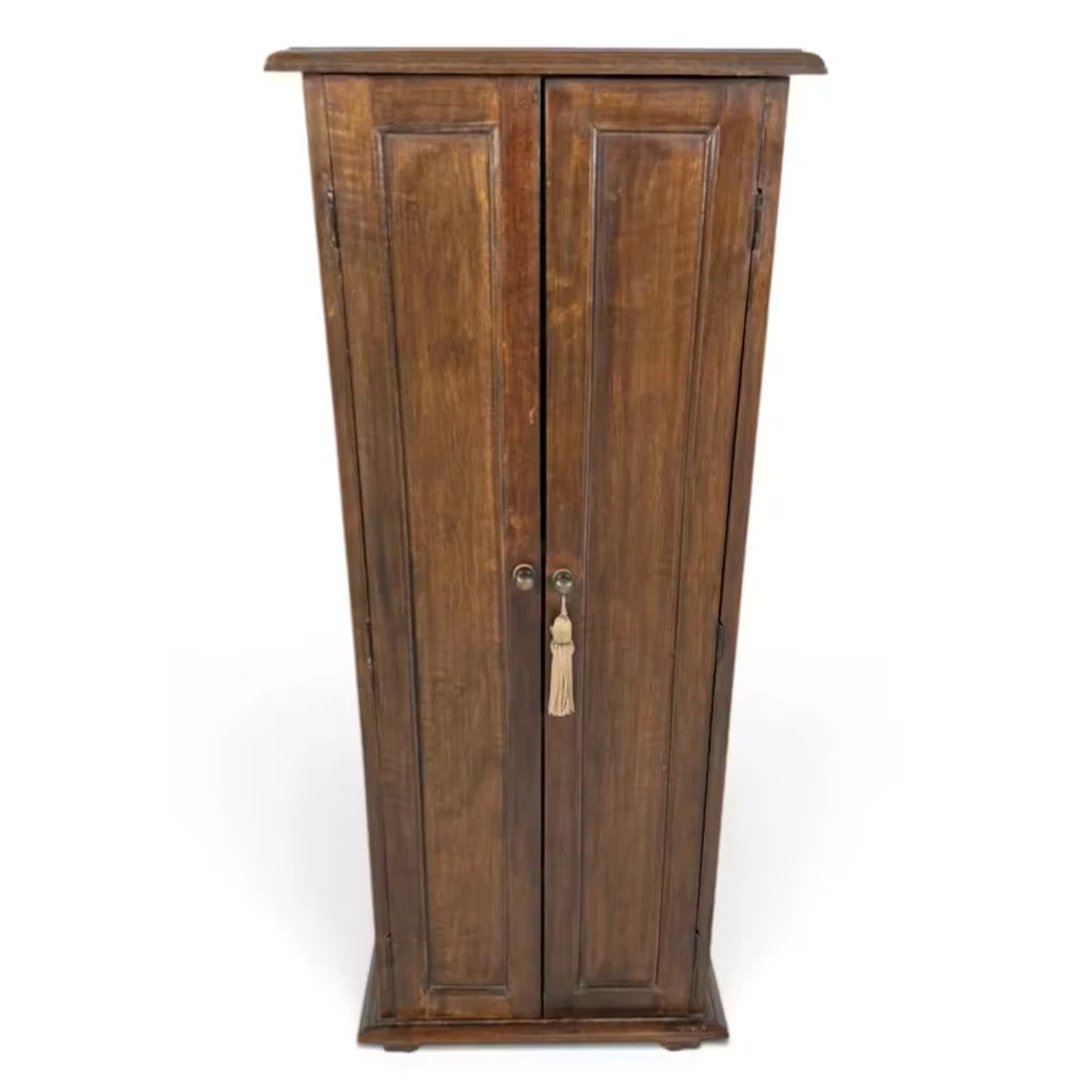 Lot 233: English Fitted Collector's Cabinet