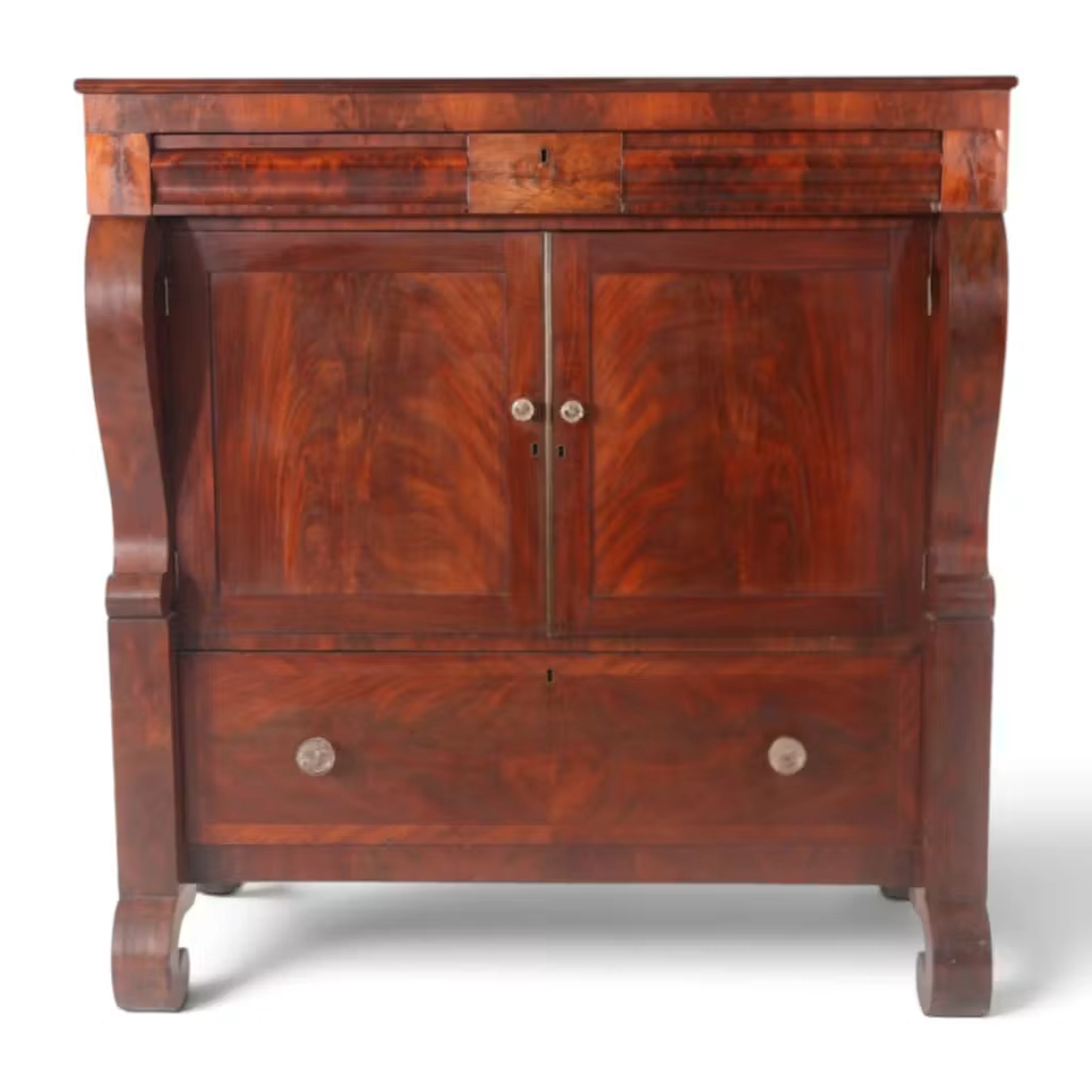 Lot 138: Empire Mahogany Jackson Press