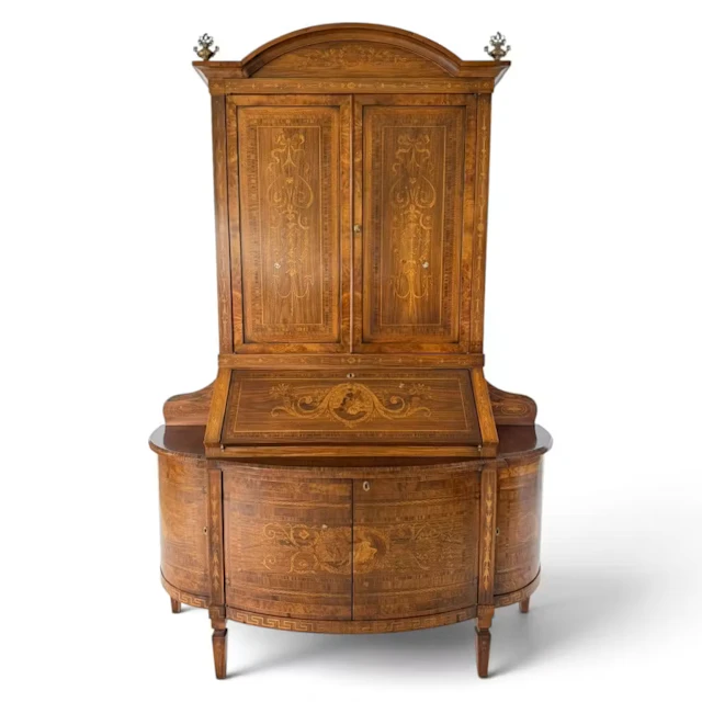 Lot 84: Maggiolini Collection Secretary Bookcase