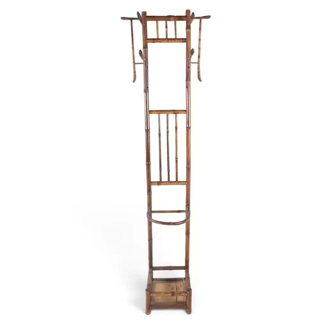 Lot 229: Aesthetic Movement Bamboo Hall Stand