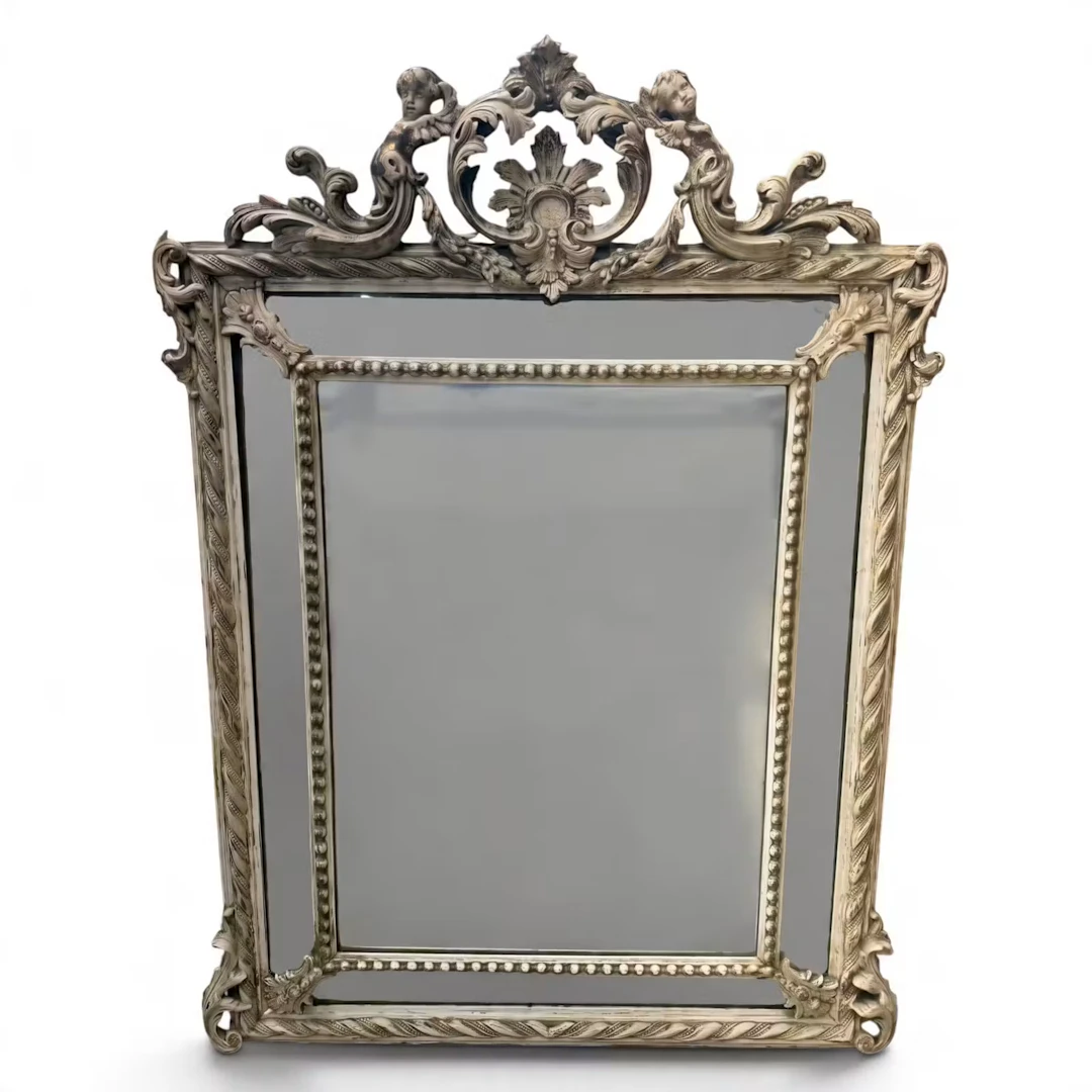 Lot 23: French Regence Revival Parclose Mirror