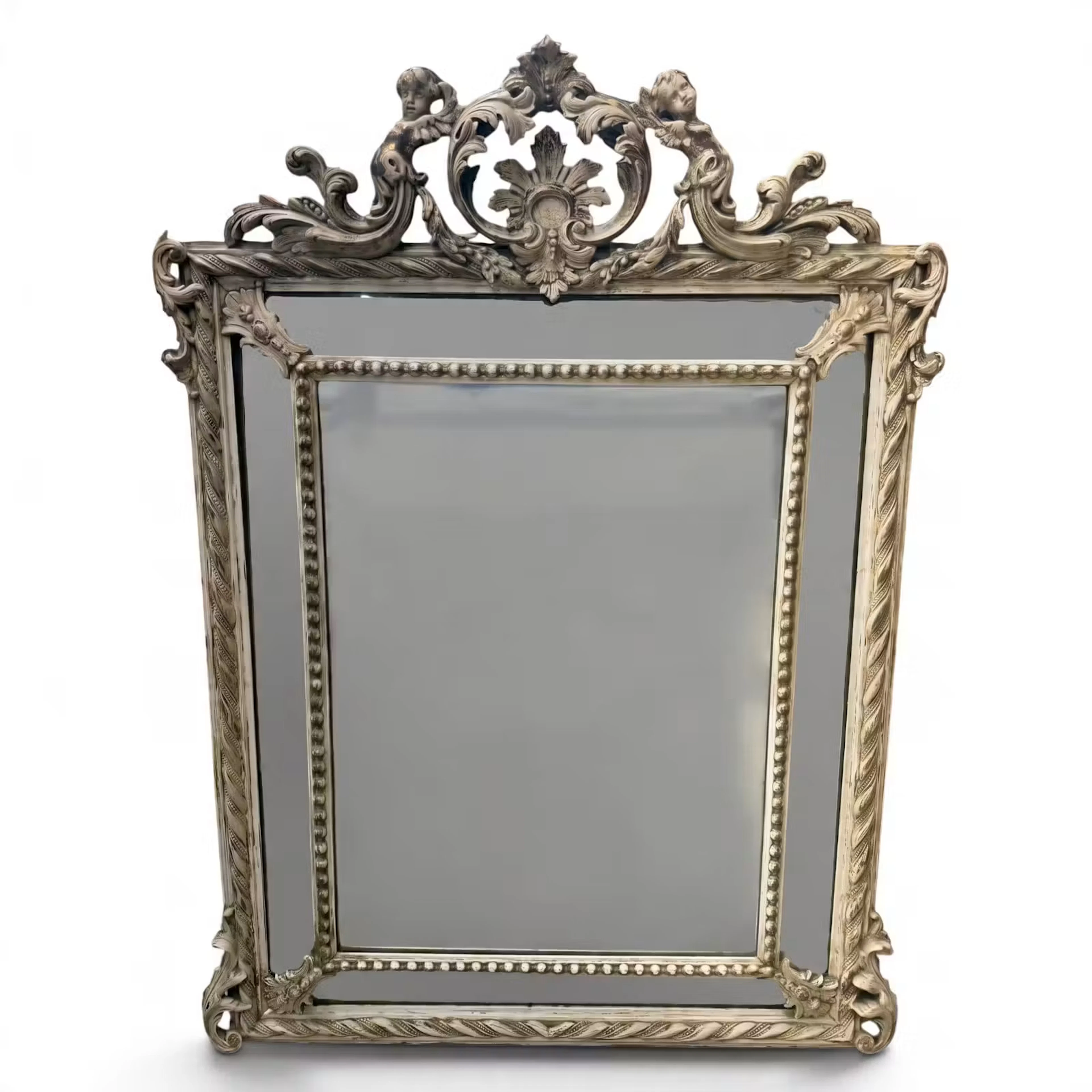 Lot 23: French Regence Revival Parclose Mirror