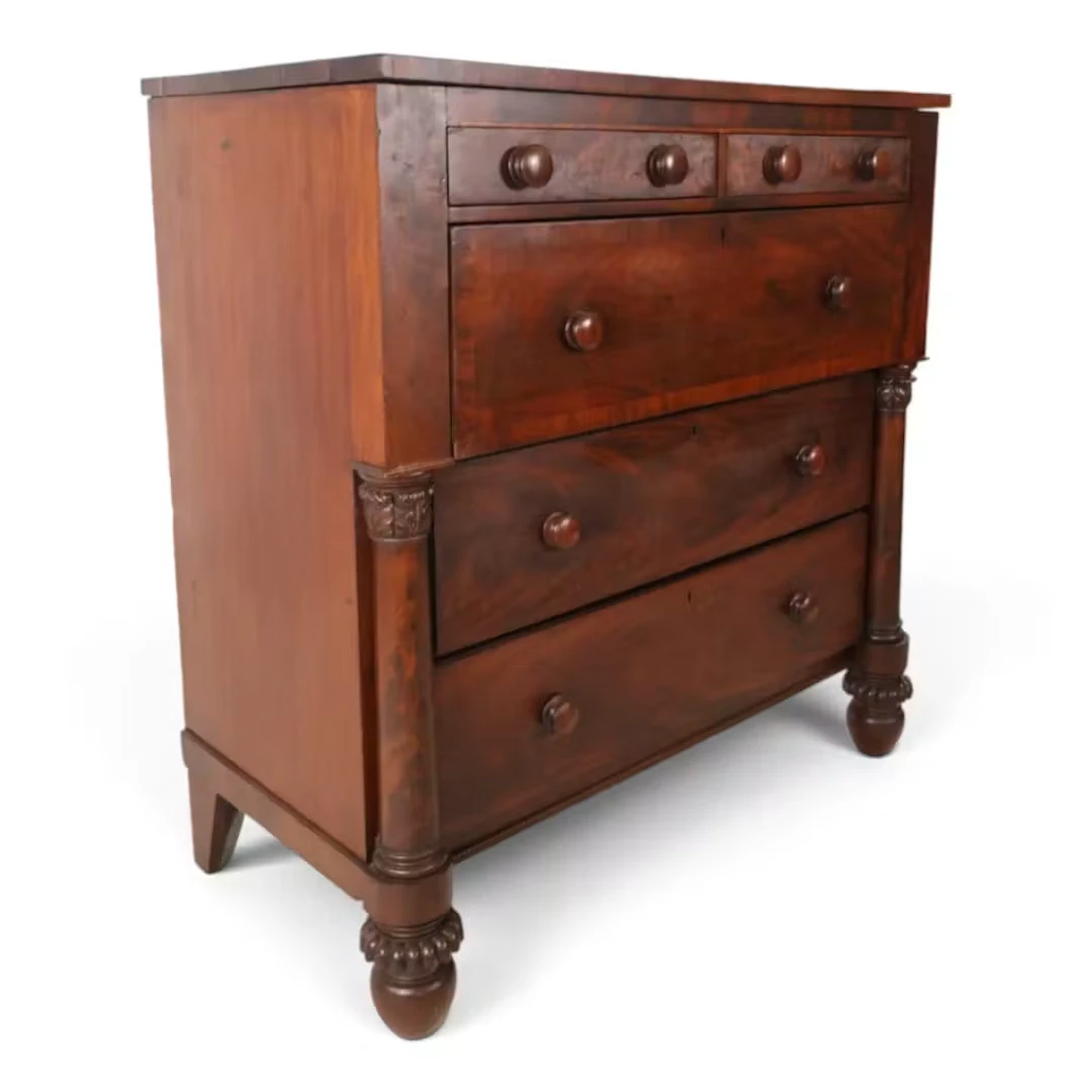 Lot 123: Boston Classical Mahogany Butler's Desk
