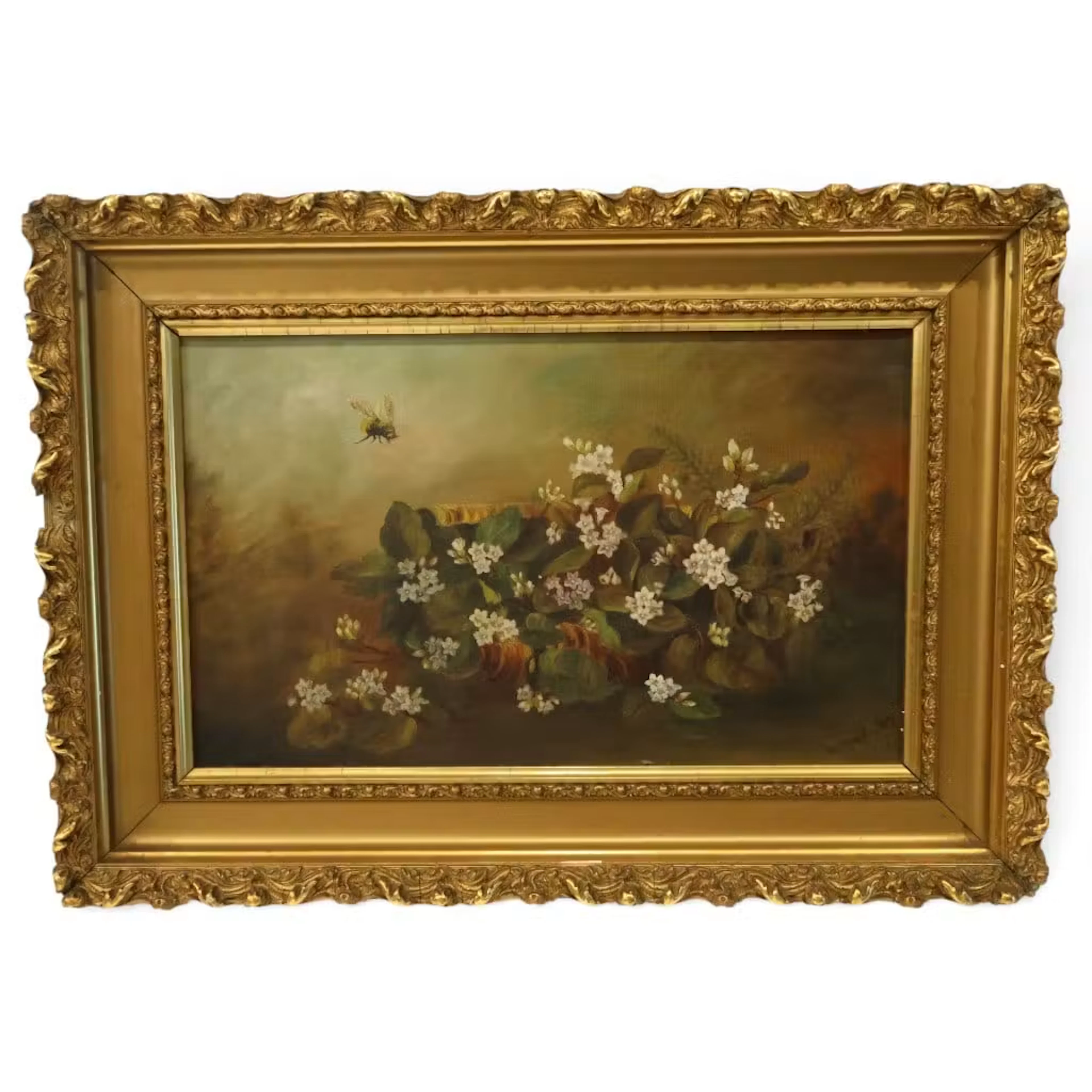 Lot 63: Mead Floral Still Life with Bee