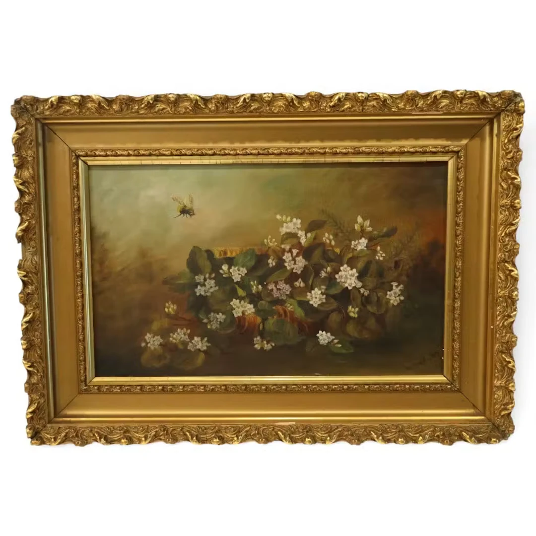 Lot 63: Mead Floral Still Life with Bee