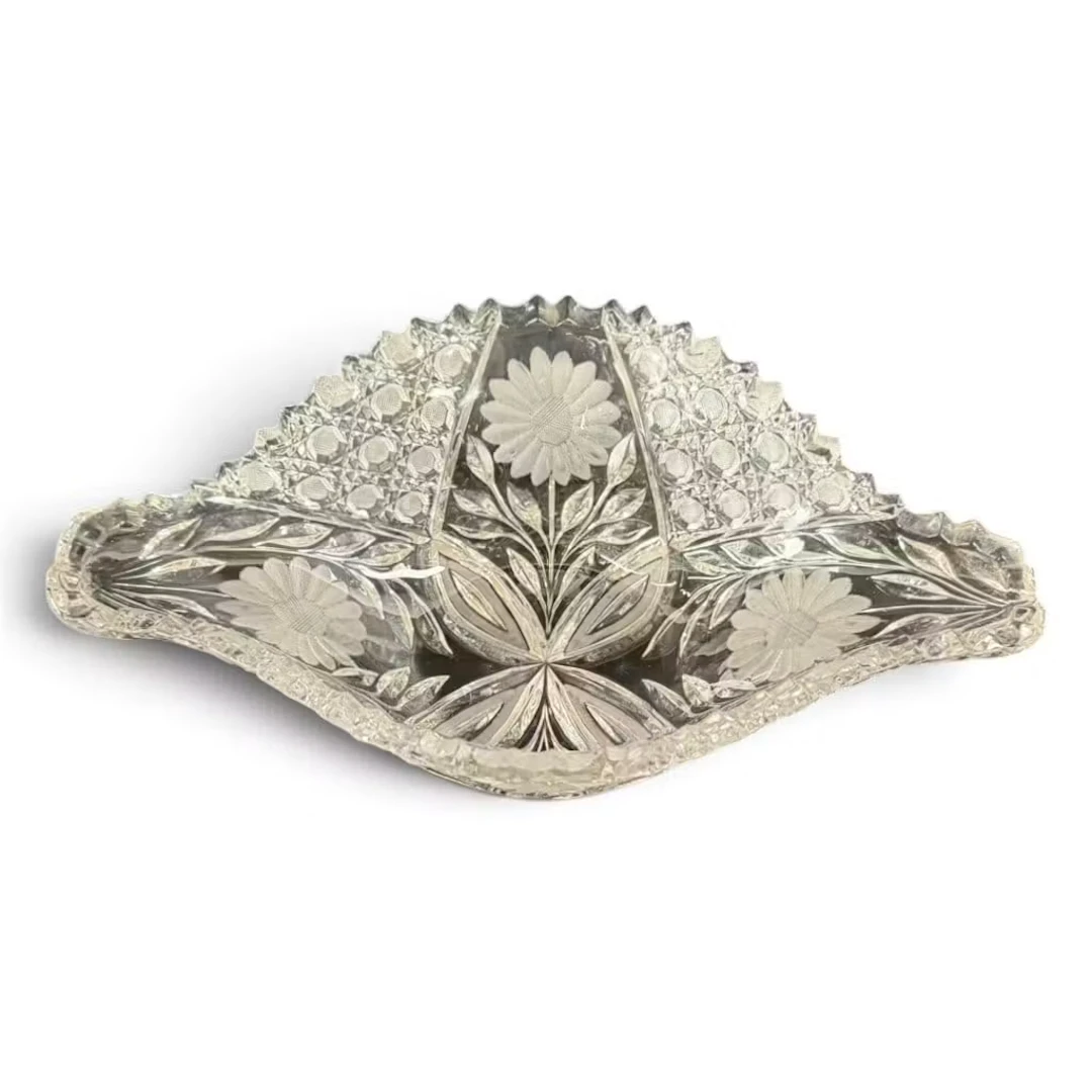 Lot 287: Large Brilliant Cut Glass Bowl