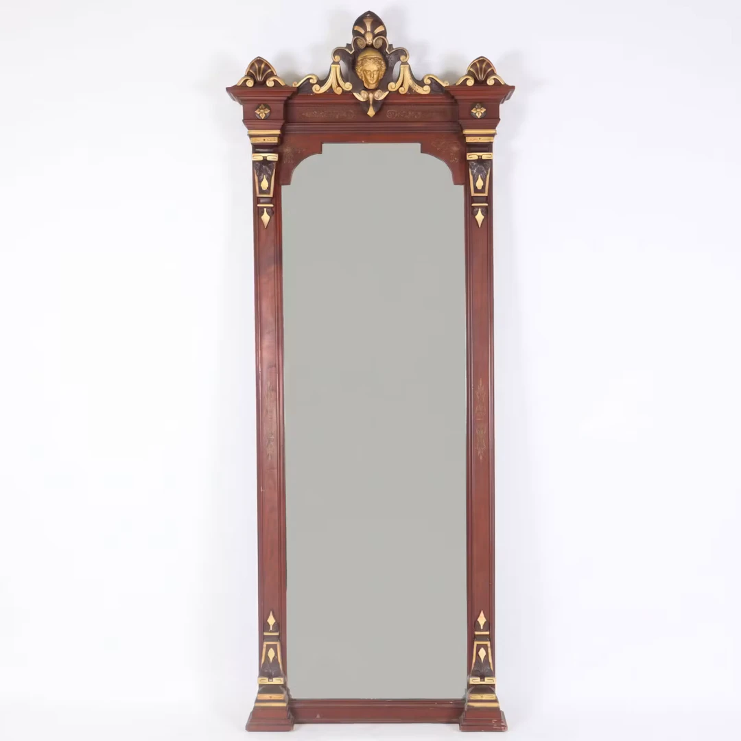Lot 40: Victorian Renaissance Revival Pier Mirror