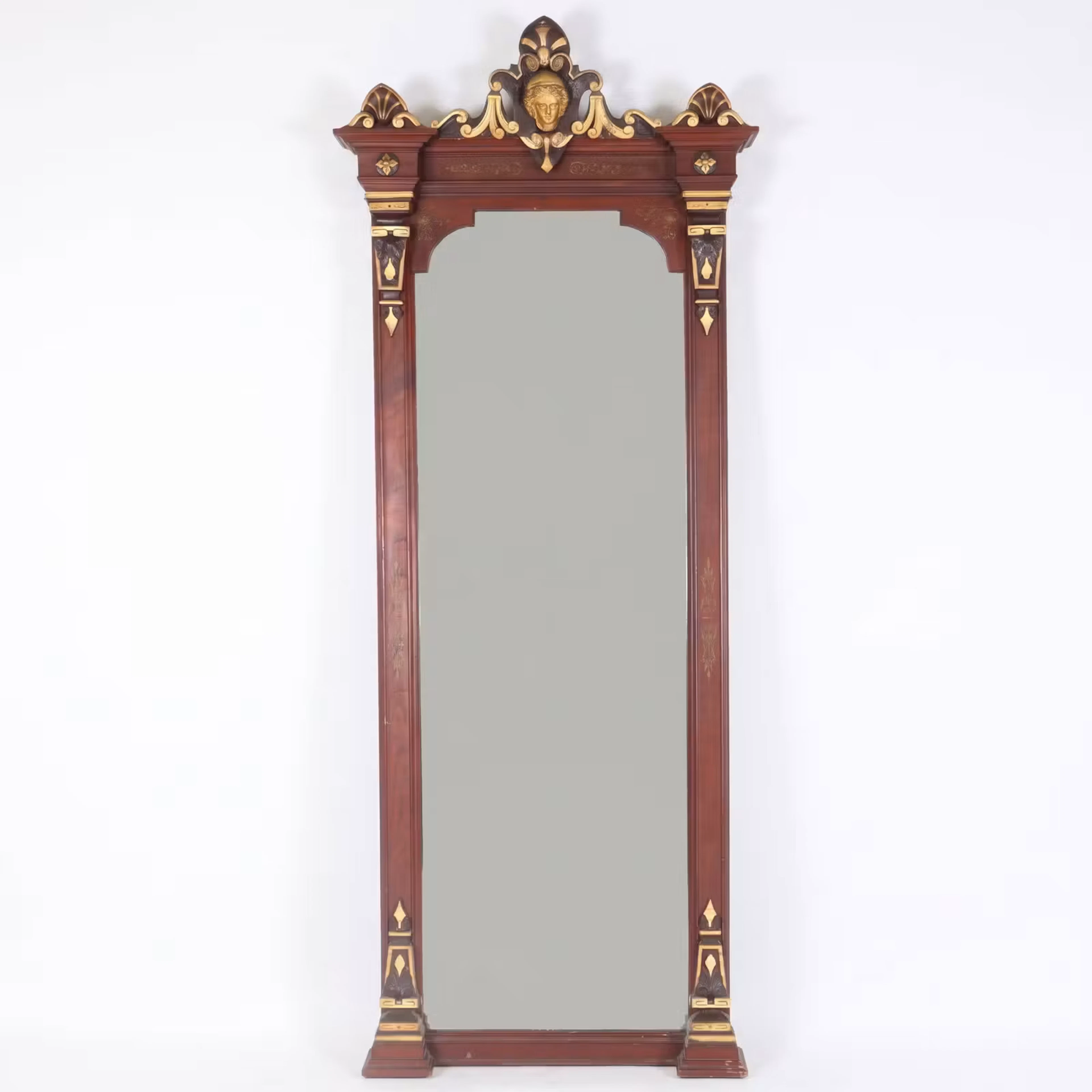 Lot 40: Victorian Renaissance Revival Pier Mirror