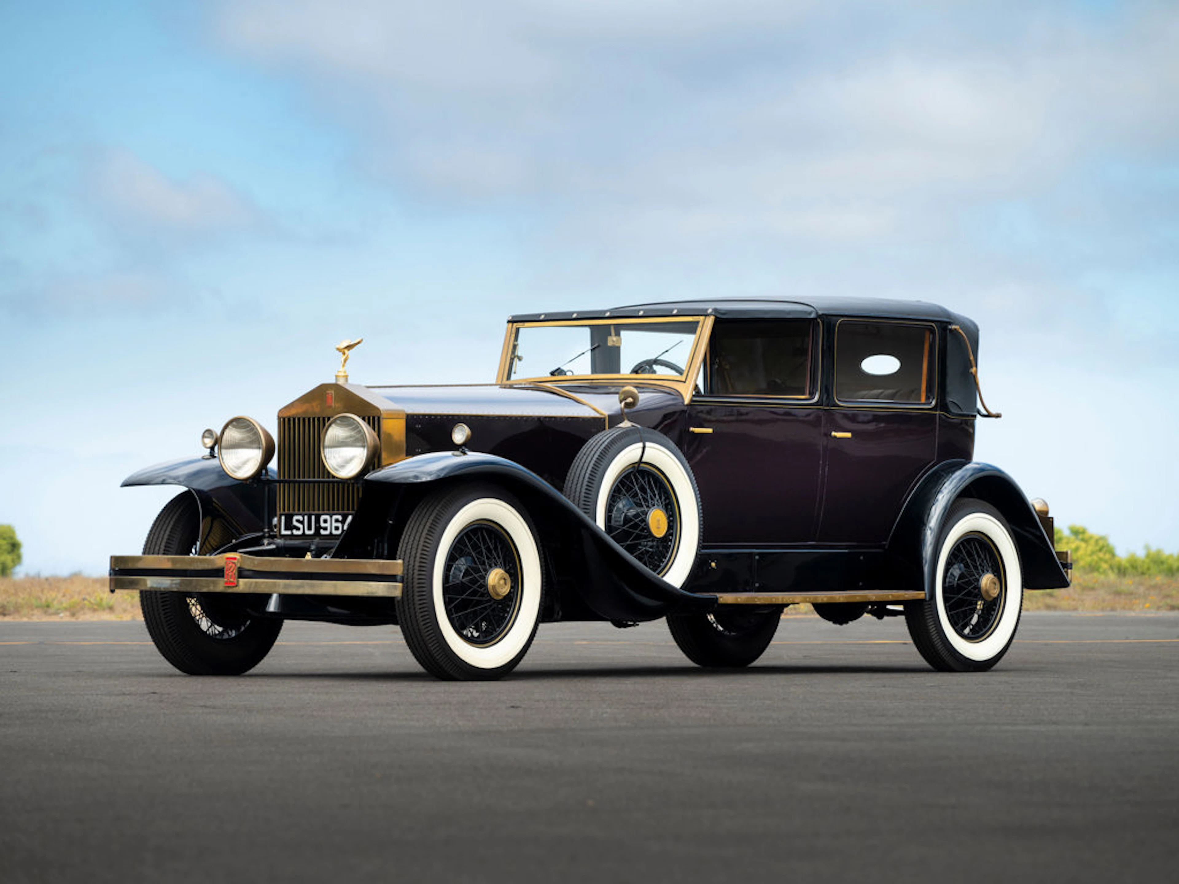1931 Rolls-Royce Phantom I Marlborough Town Car Landaulet by Brewster