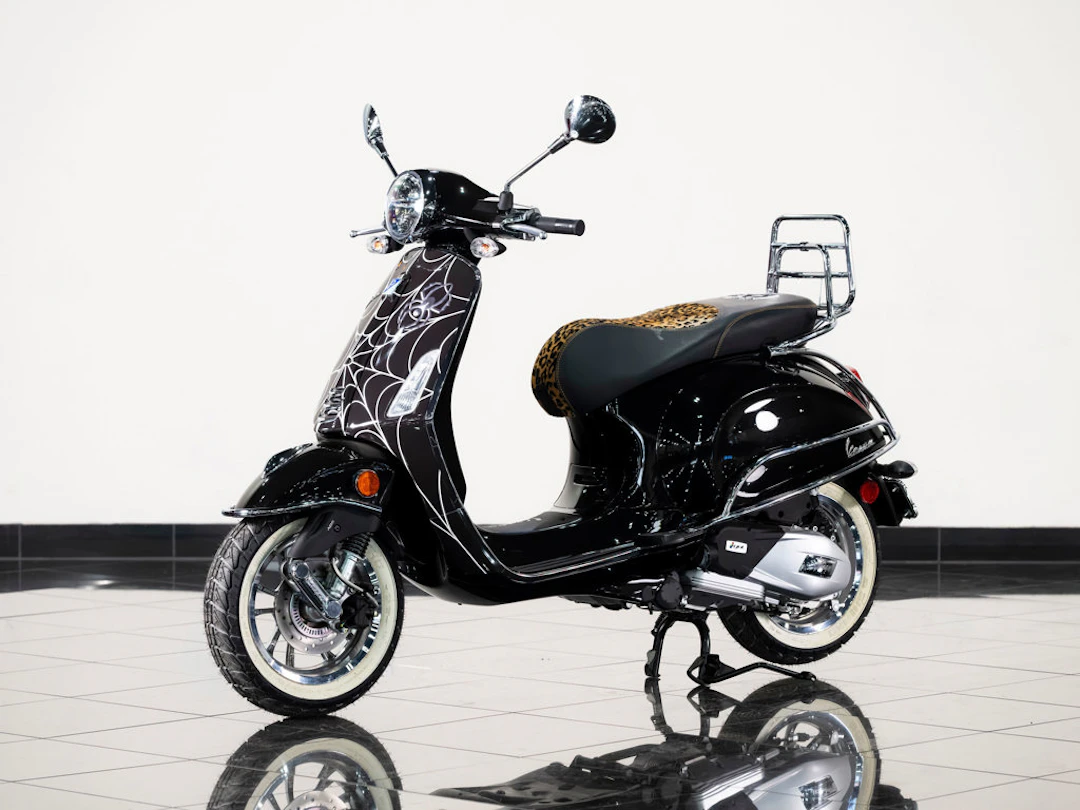 2020 Piaggio Vespa Primavera 150 Elvira Macabre Edition Prototype