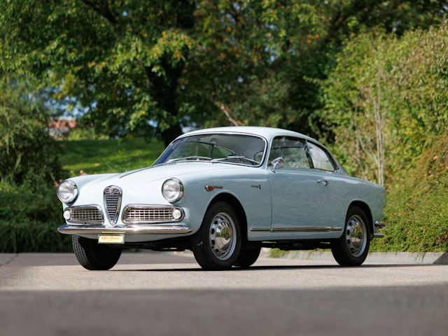 1962 Alfa Romeo Giulietta Sprint by Bertone