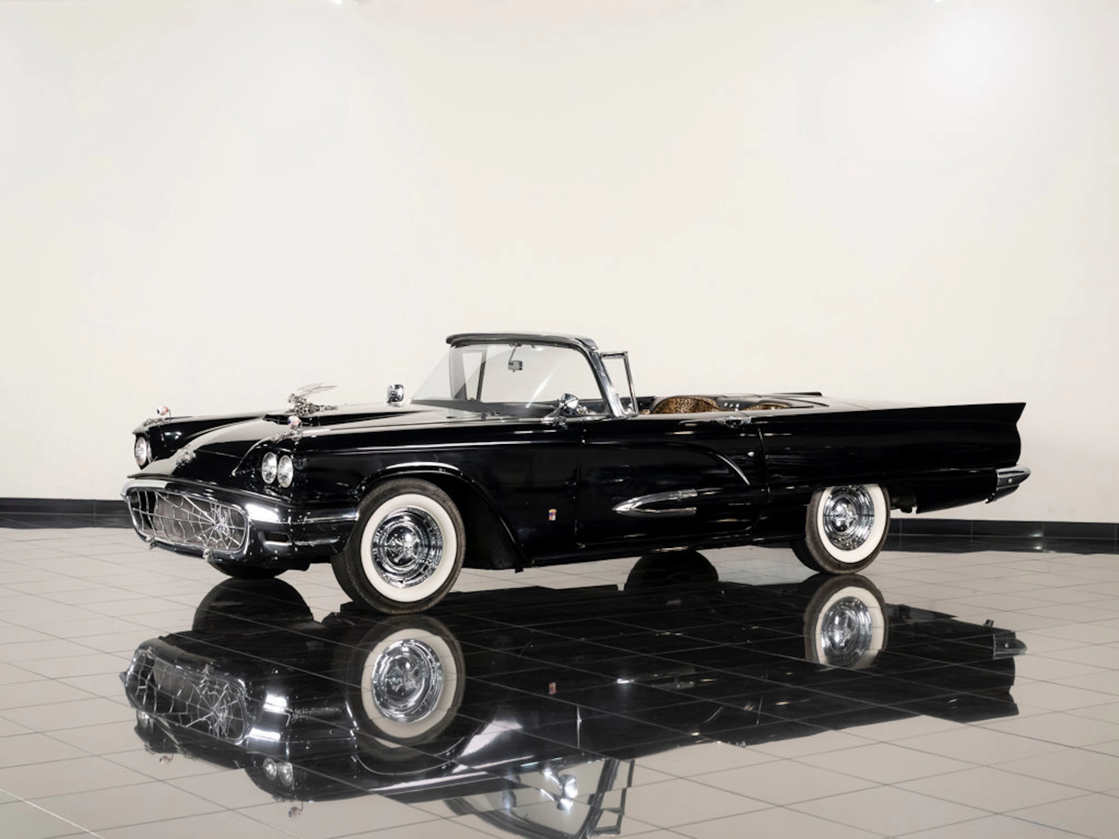 1959 Ford Thunderbird "Macabre Mobile" Recreation by Barris Kustom