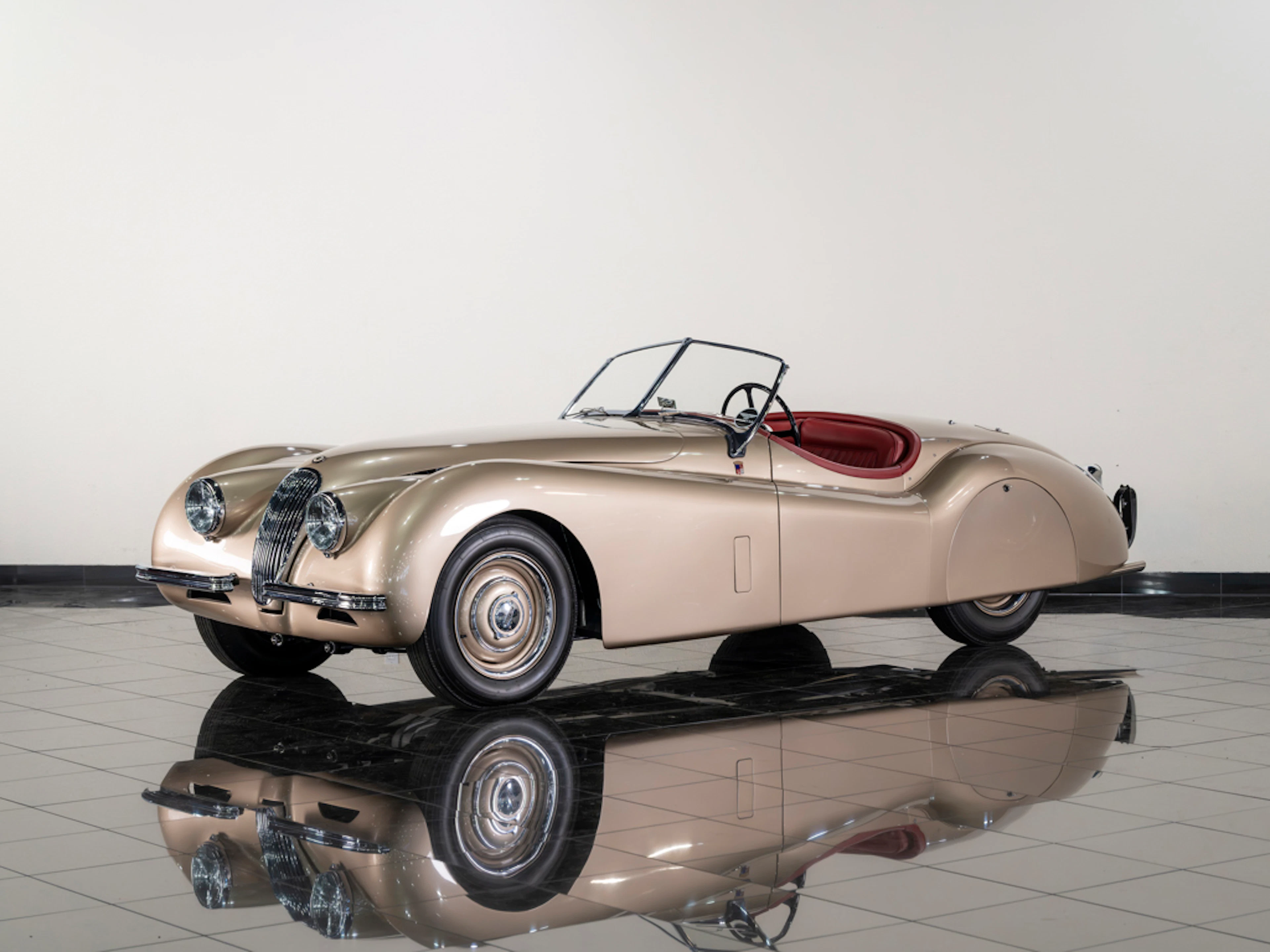 1952 Jaguar XK 120 Roadster by Barris Kustom