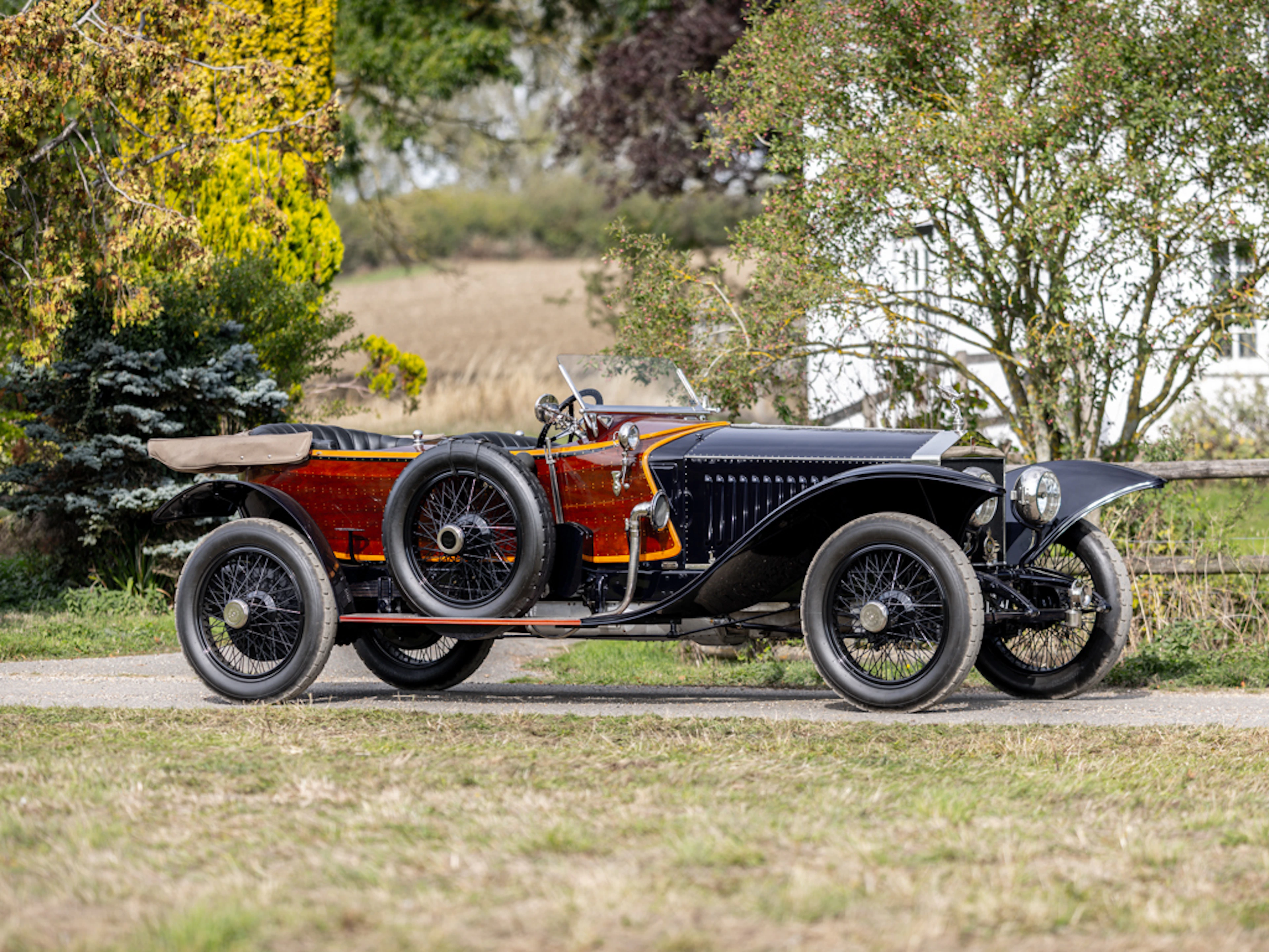 1914 Rolls-Royce 40/50 HP Silver Ghost London-to-Edinburgh Skiff in