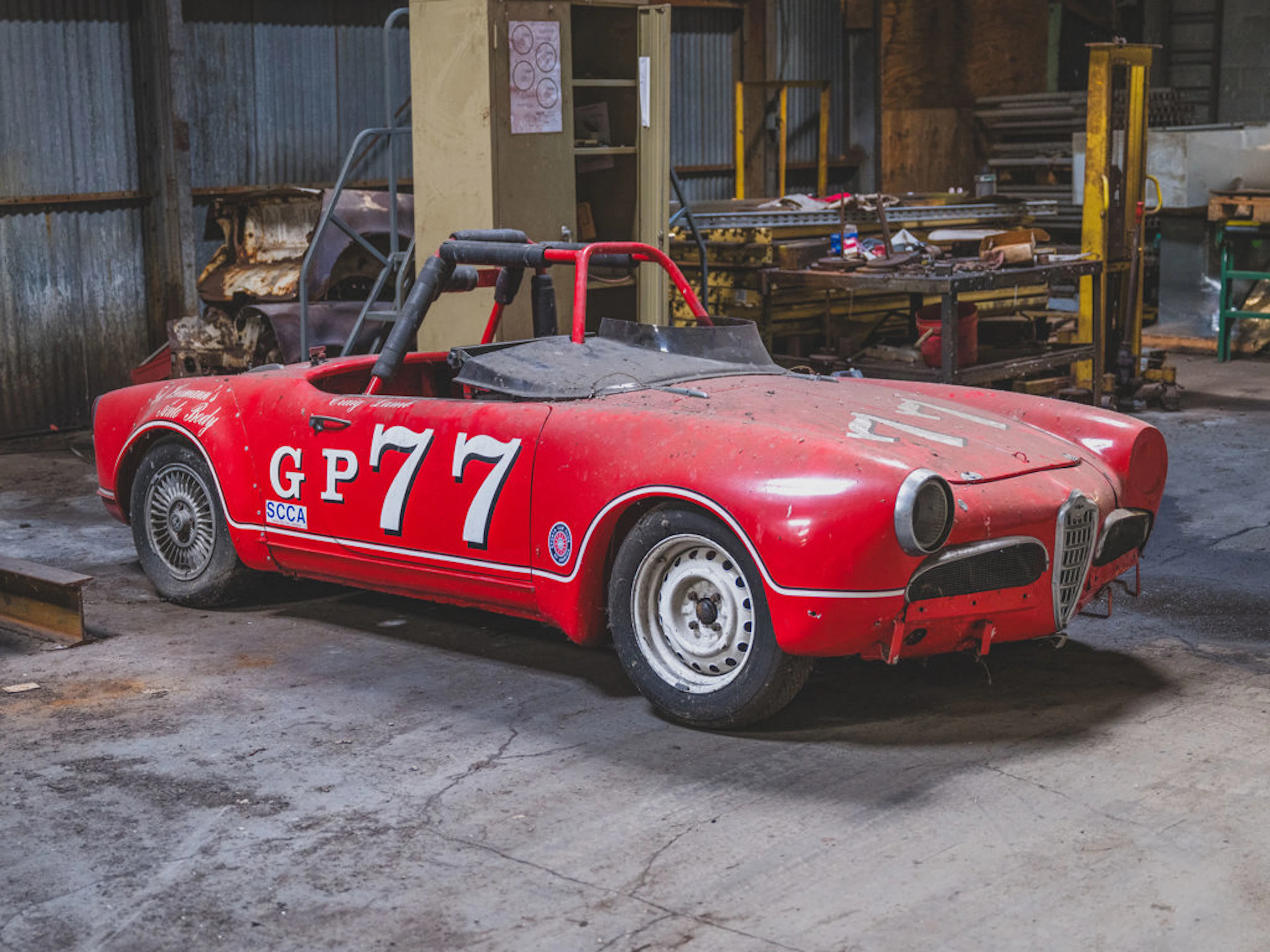 1958 Alfa Romeo Giulietta 750 Spider by Pinin Farina