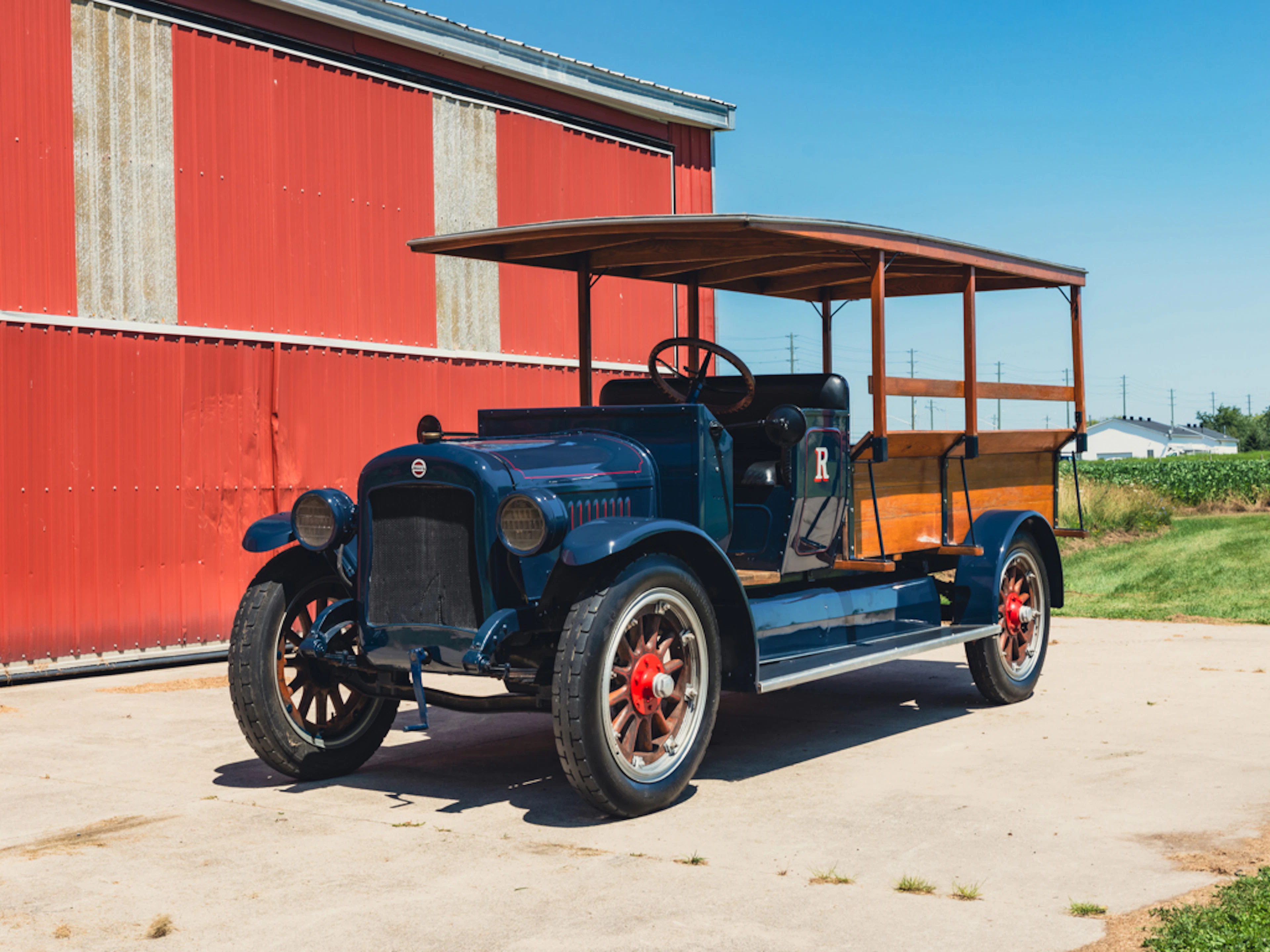 1923 Ruggles Canopied Top Express Truck